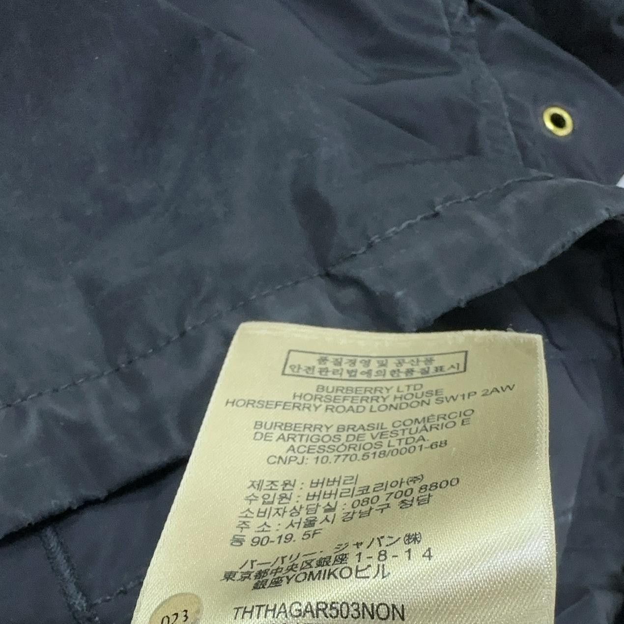 Burberry Burberry Hooded Light Jacket Size M Size US M / EU 48-50 / 2 - 9 Thumbnail