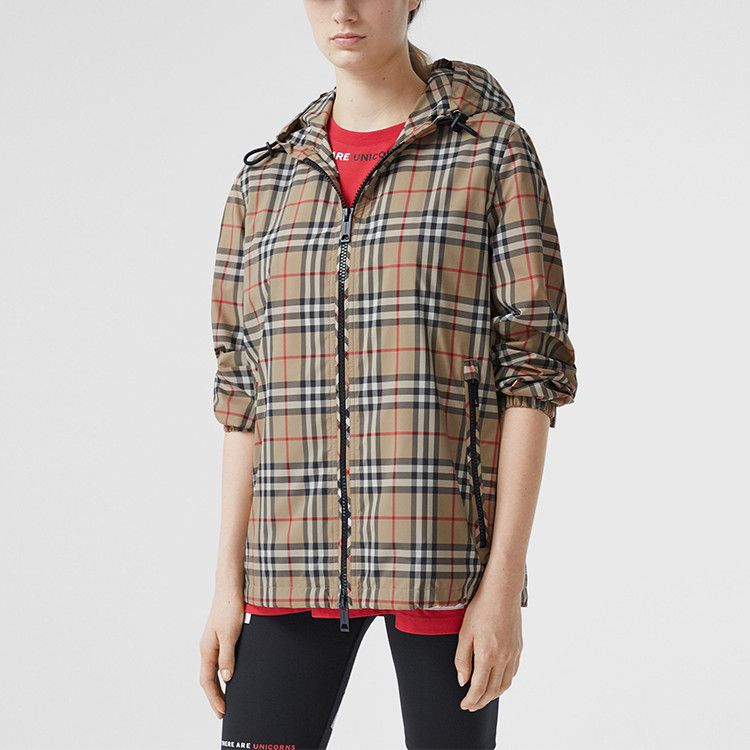 Burberry Burberry Vintage Check Hooded Jacket Size 40 Size S / US 4 / IT 40 - 16 Thumbnail