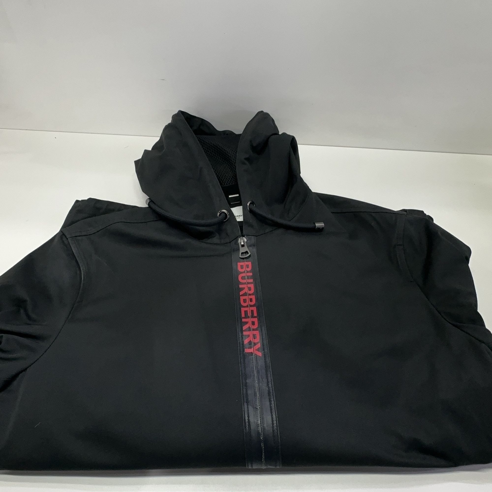 Burberry Burberry Logo Hooded Zip Jacket Size S Size US S / EU 44-46 / 1 - 7 Thumbnail