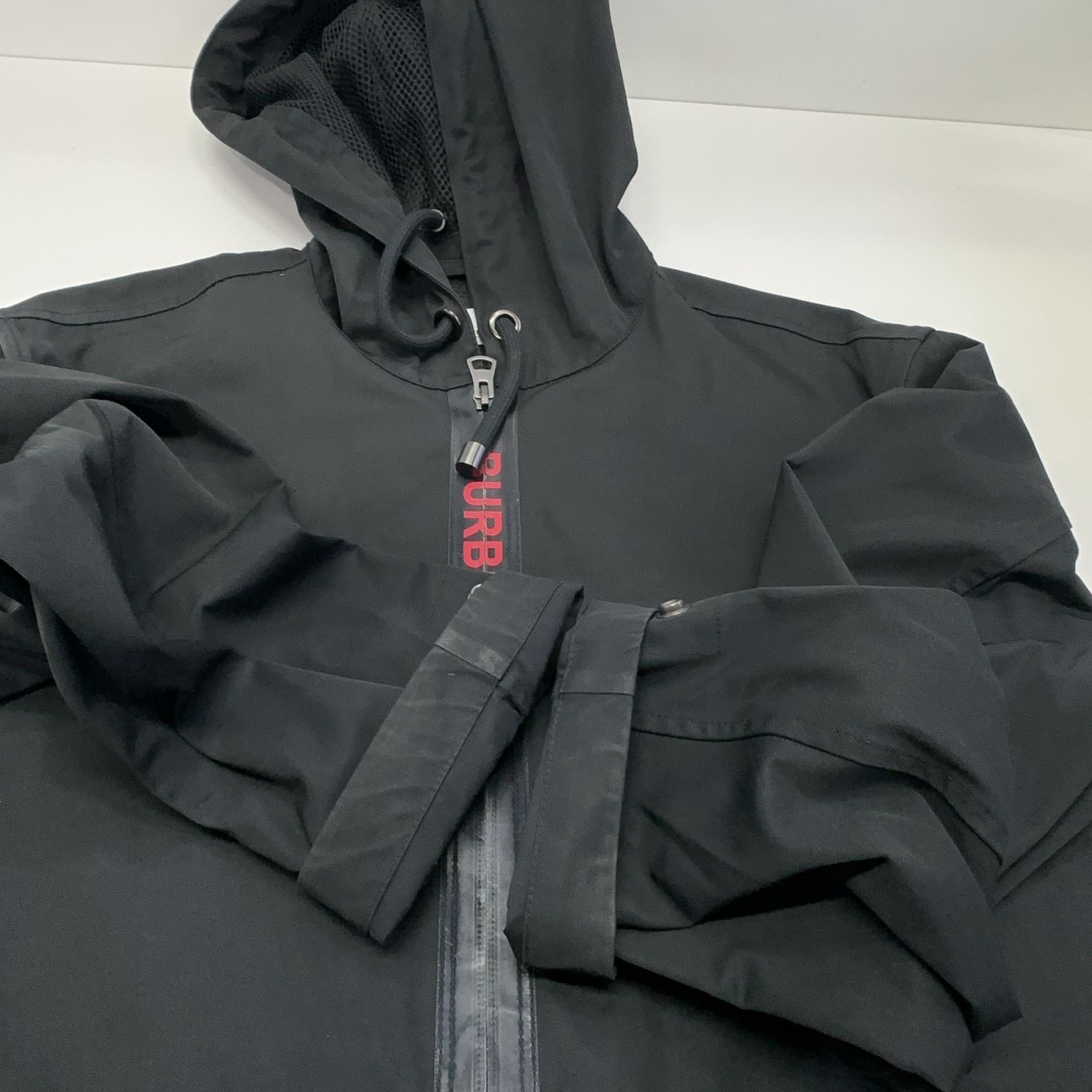 Burberry Burberry Logo Hooded Zip Jacket Size S Size US S / EU 44-46 / 1 - 13 Thumbnail