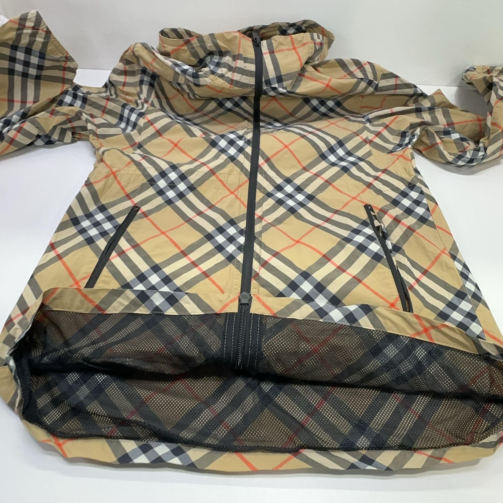 Burberry Burberry Check Hooded Jacket Size XXS Size XXS / US 00 / IT 34 - 10 Thumbnail