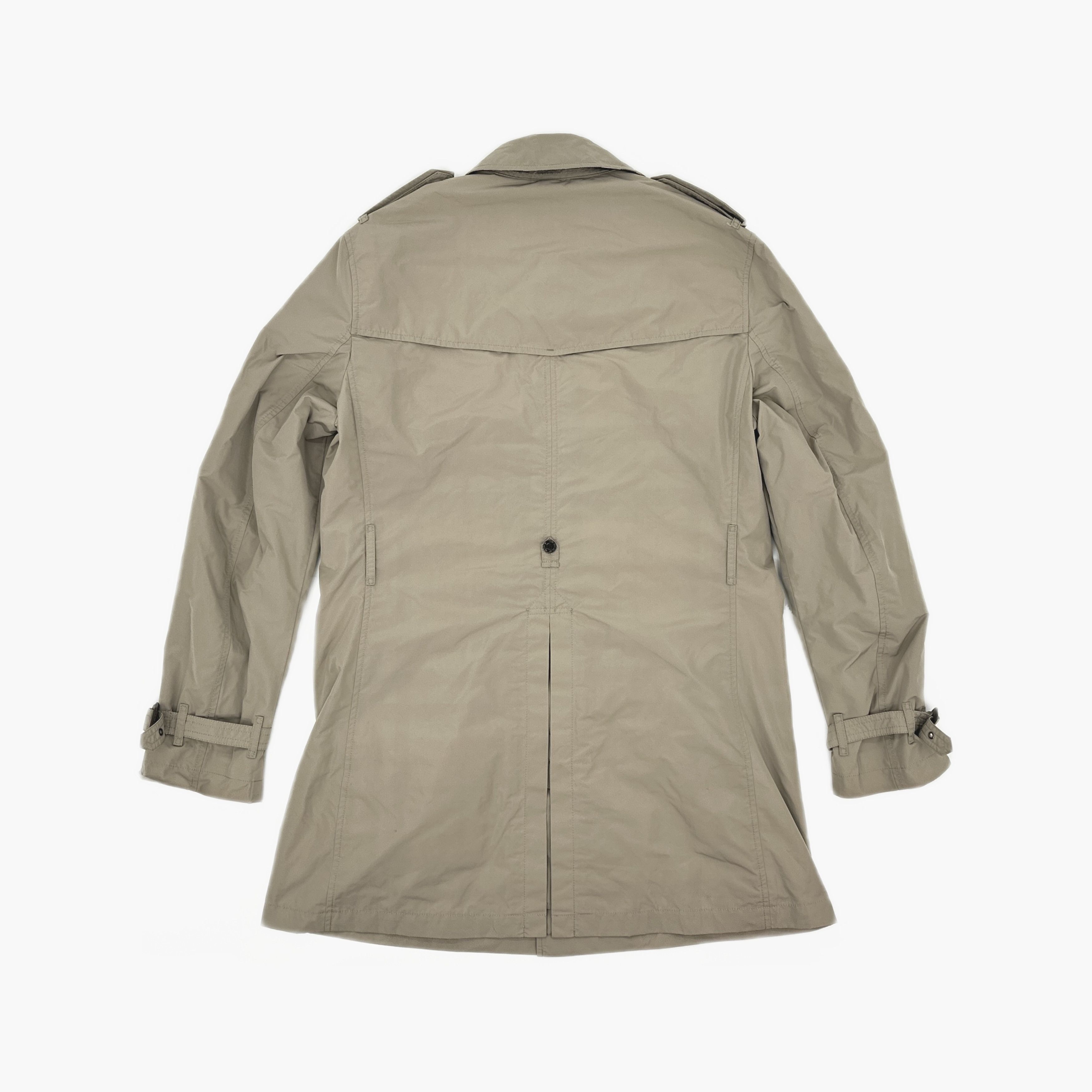 Burberry Burberry Brit Beige Trench Coat Size L Size L / US 10 / IT 46 - 2 Thumbnail