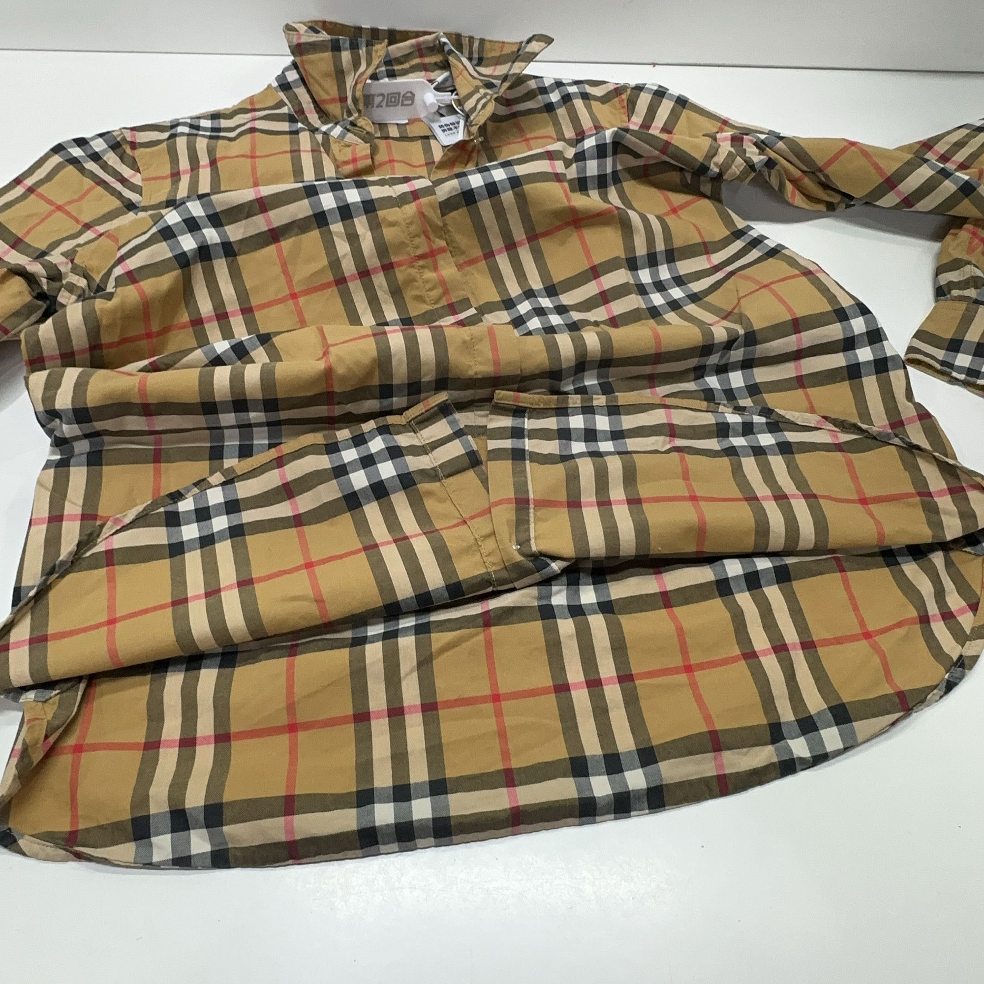 Burberry Burberry Classic Check Cotton Button Up Shirt UK 4 Size XS / US 0-2 / IT 36-38 - 7 Thumbnail