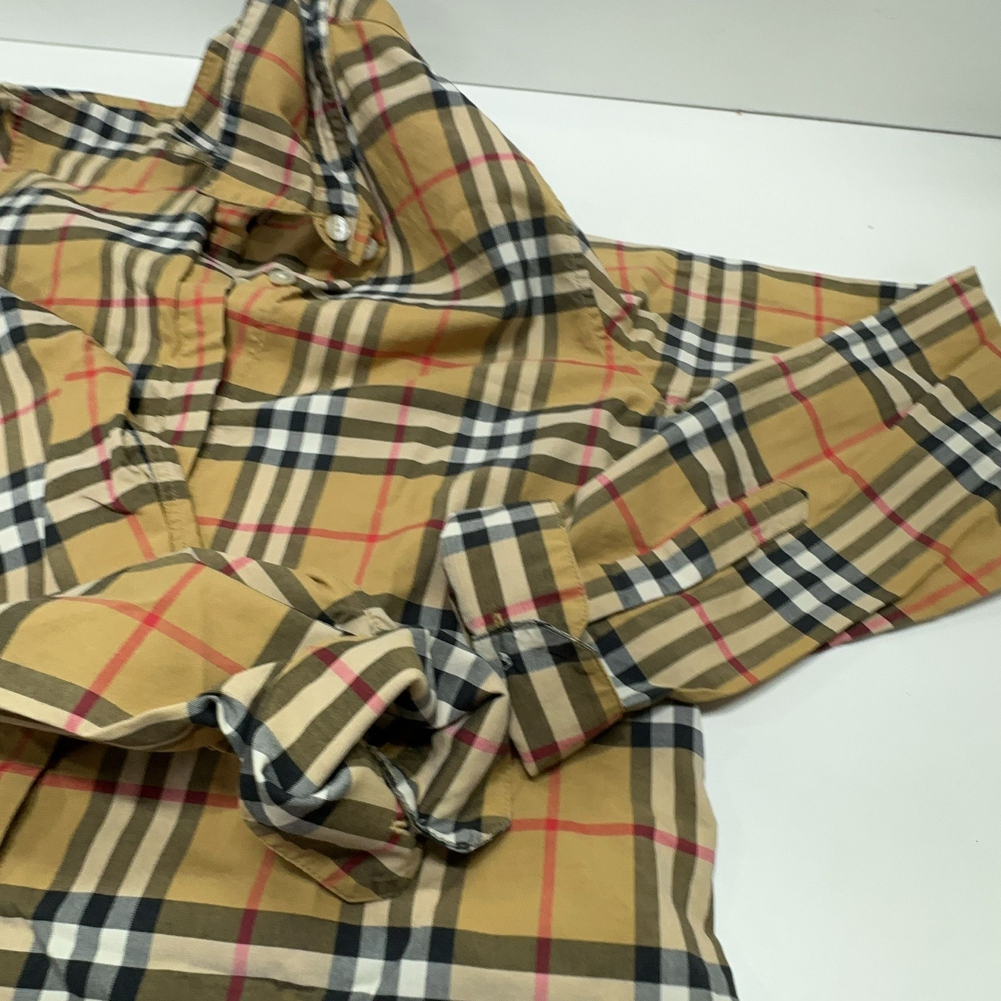 Burberry Burberry Classic Check Cotton Button Up Shirt UK 4 Size XS / US 0-2 / IT 36-38 - 8 Thumbnail