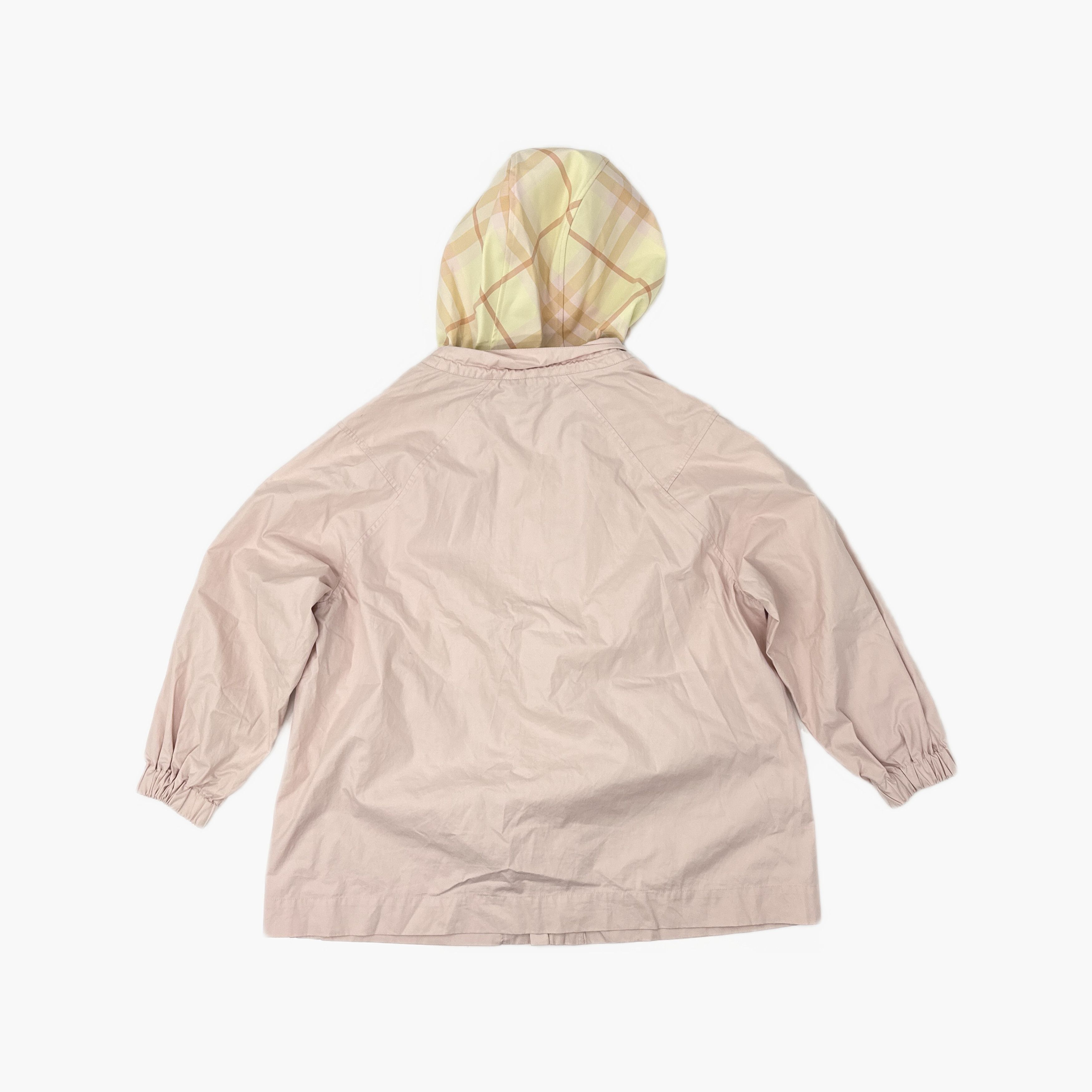 Burberry Burberry Pink Plaid Hood Cotton Jacket Size M Size M / US 6-8 / IT 42-44 - 2 Thumbnail
