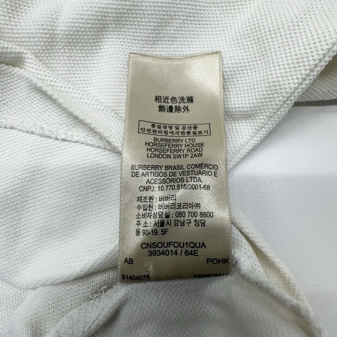 Burberry Burberry Brit Cotton Logo Polo Shirt Size M Size US M / EU 48-50 / 2 - 4 Thumbnail