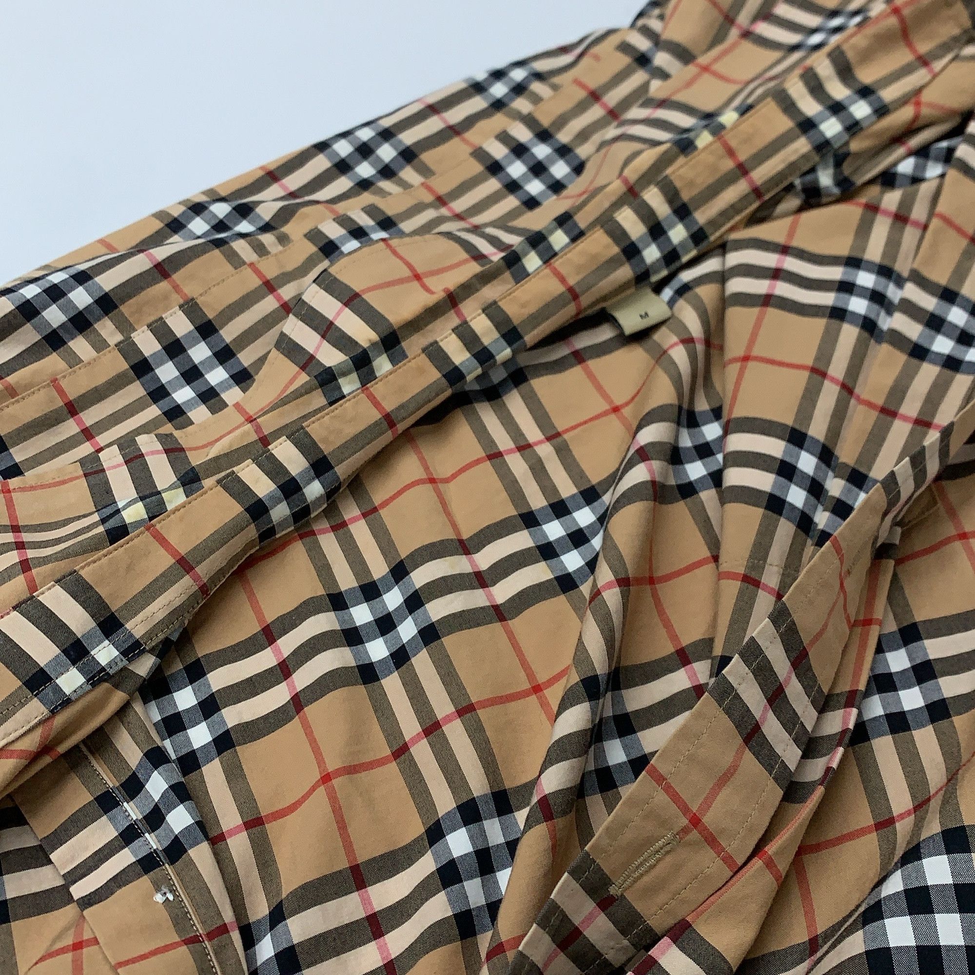 Burberry Burberry Check Button Up Shirt Size M Size US M / EU 48-50 / 2 - 5 Thumbnail