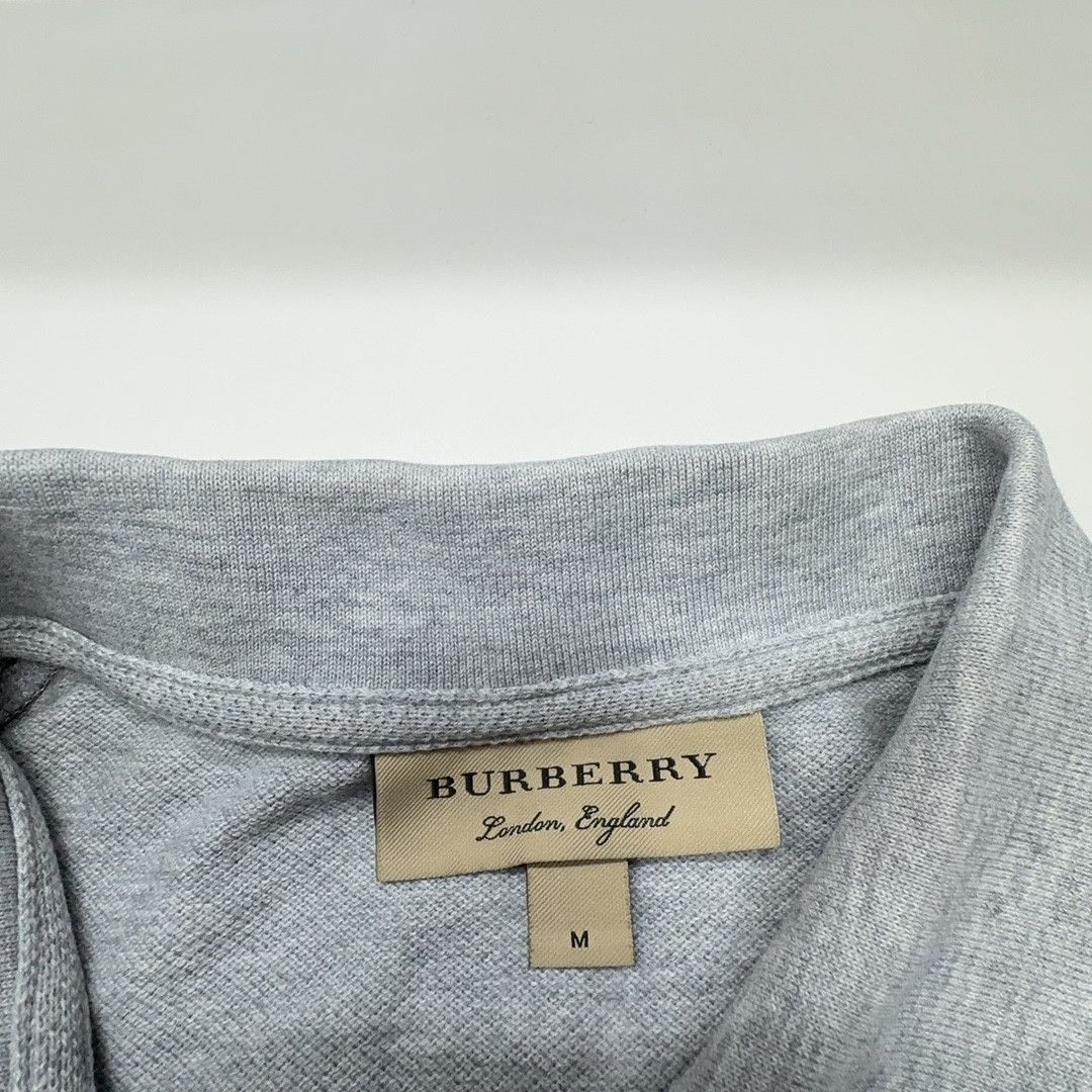 Burberry Burberry Embroidered Logo Polo Shirt Size M Size US M / EU 48-50 / 2 - 3 Thumbnail