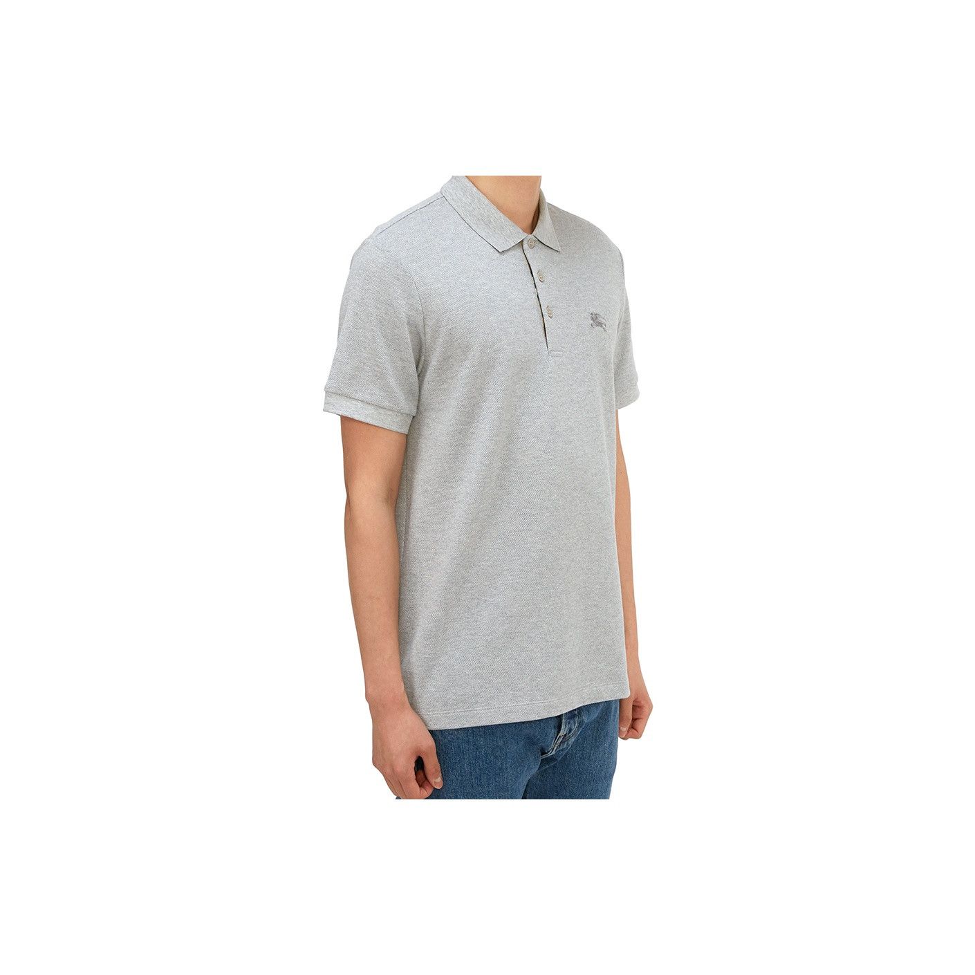Burberry Burberry Embroidered Logo Polo Shirt Size M Size US M / EU 48-50 / 2 - 12 Thumbnail