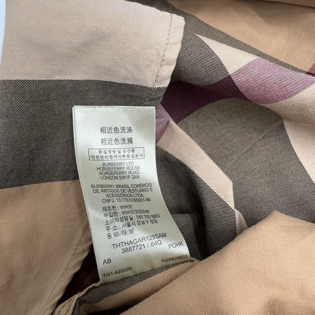 Burberry Burberry Check Button Up Shirt XL Size US XL / EU 56 / 4 - 4 Thumbnail