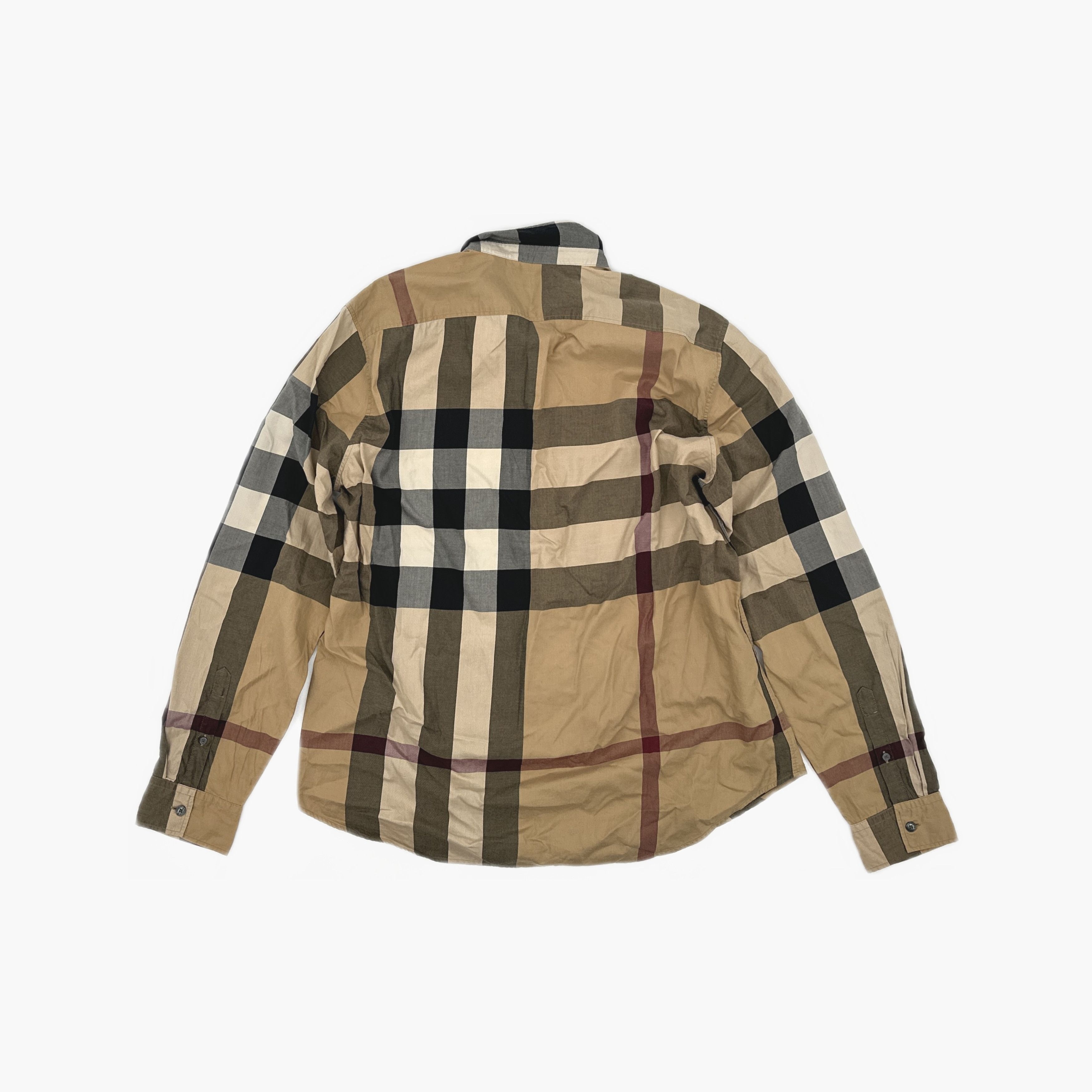 Burberry Burberry Check Button Up Shirt XL Size US XL / EU 56 / 4 - 2 Thumbnail