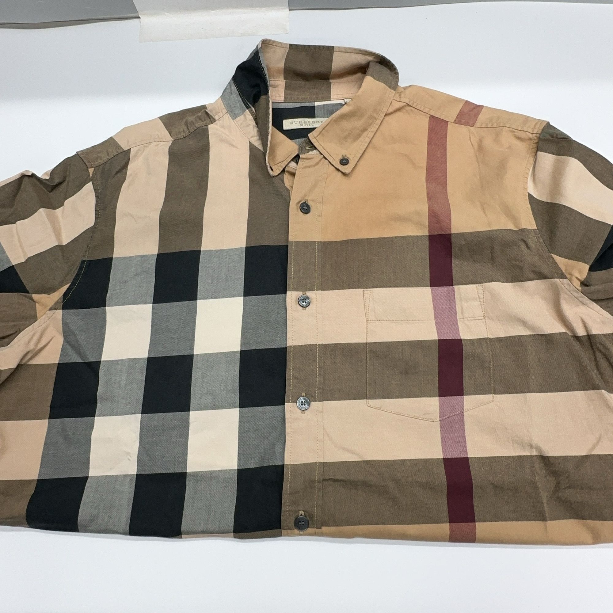 Burberry Burberry Check Button Up Shirt XL Size US XL / EU 56 / 4 - 8 Thumbnail
