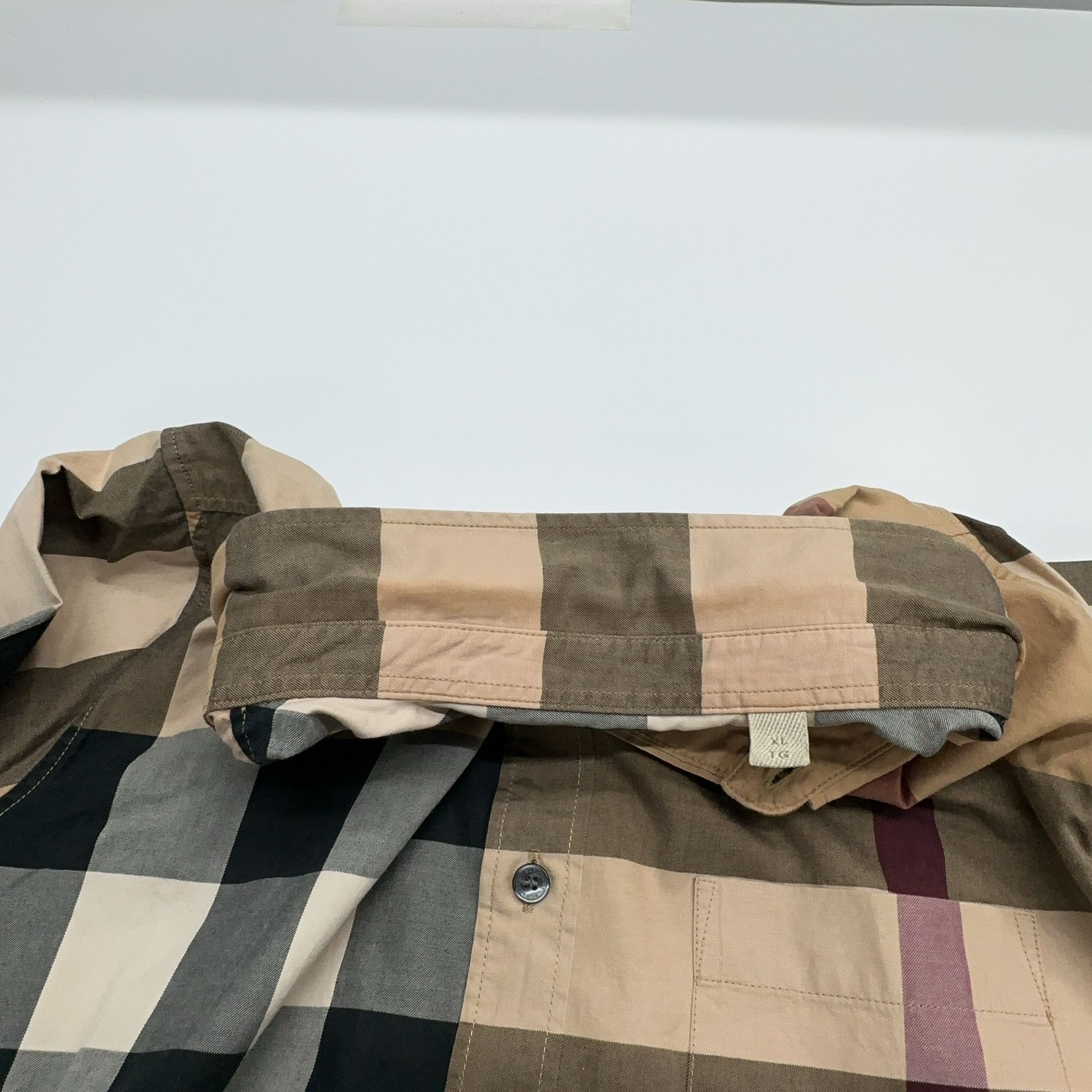 Burberry Burberry Check Button Up Shirt XL Size US XL / EU 56 / 4 - 7 Thumbnail