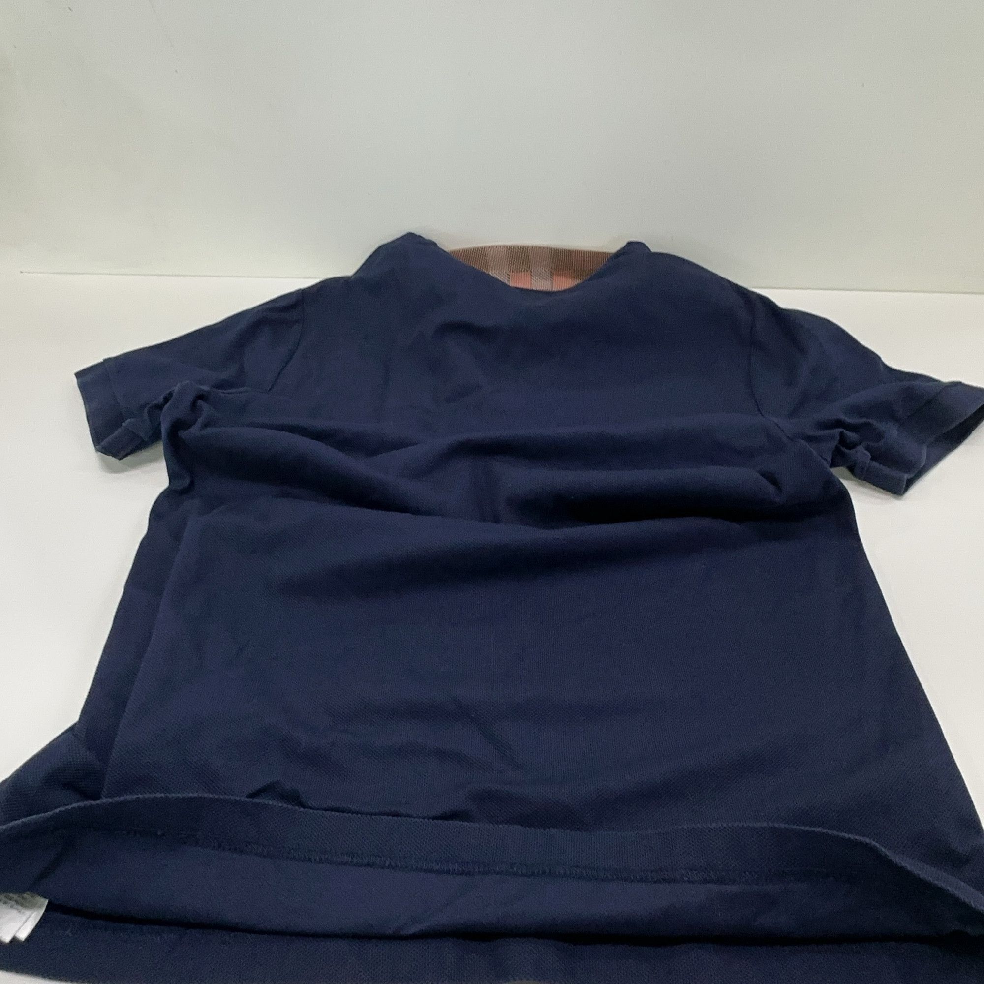 Burberry Burberry Check Collar Polo Size M Size US M / EU 48-50 / 2 - 9 Thumbnail