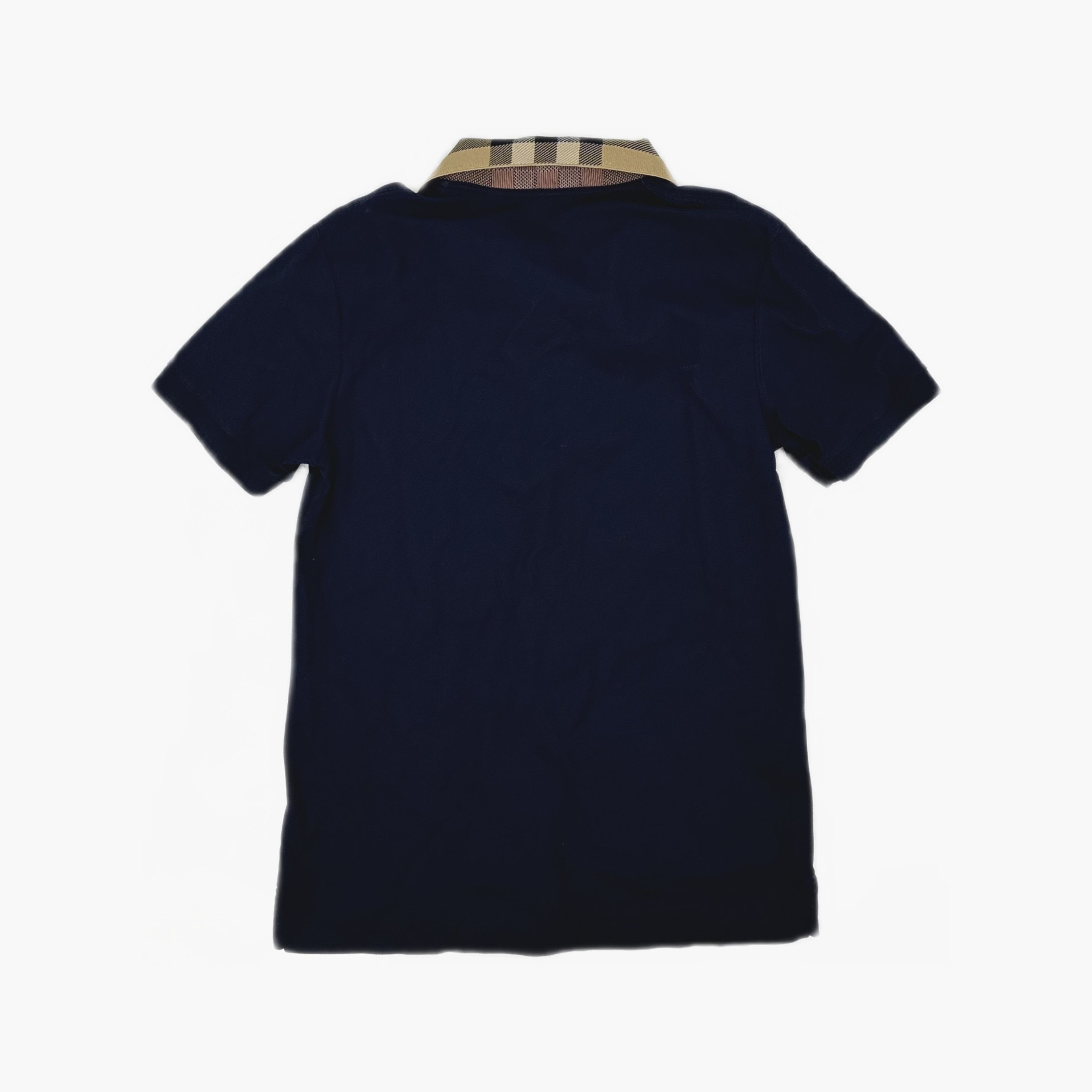 Burberry Burberry Check Collar Polo Size M Size US M / EU 48-50 / 2 - 2 Thumbnail
