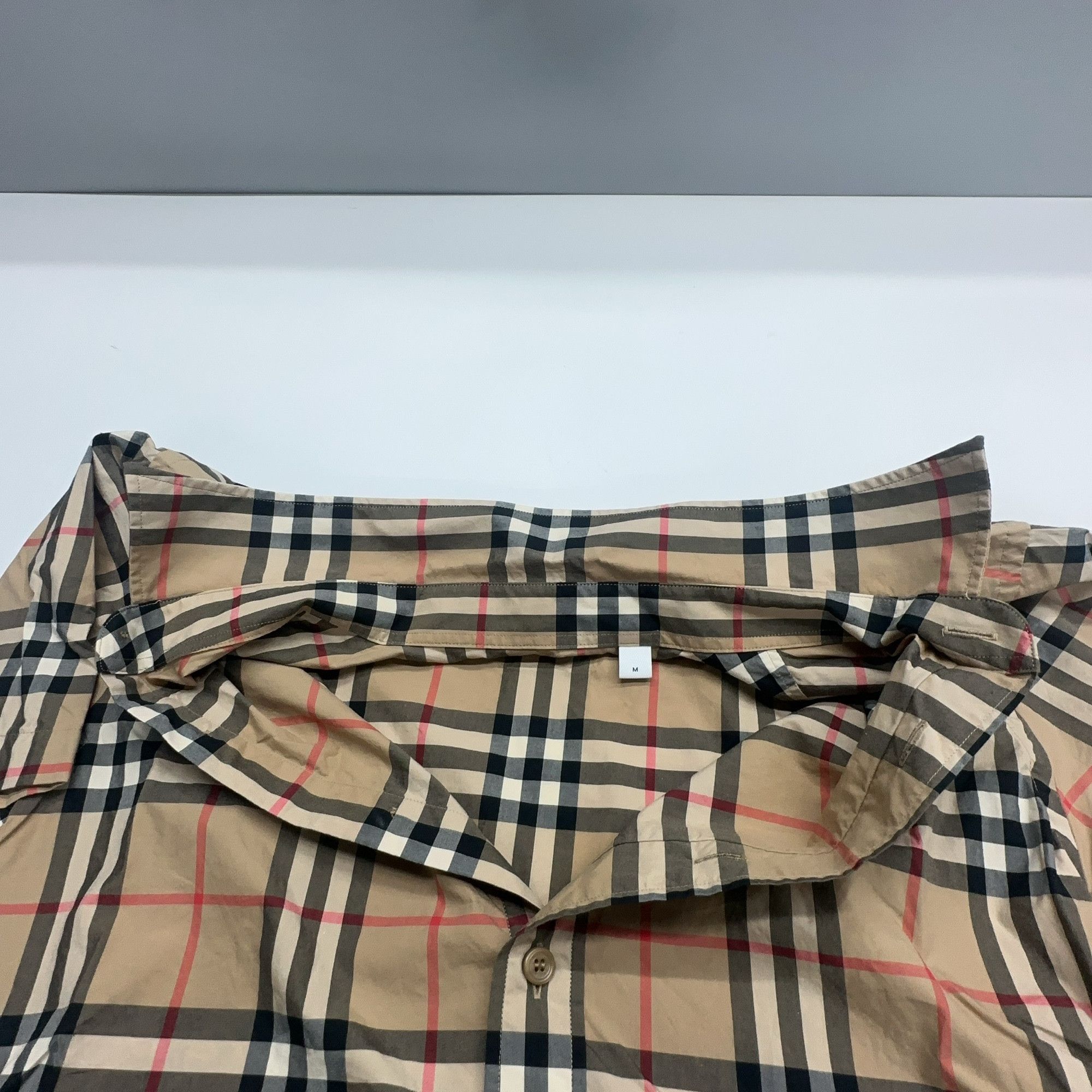Burberry Burberry Nova Check Short Sleeve Shirt Size M Size US M / EU 48-50 / 2 - 5 Thumbnail