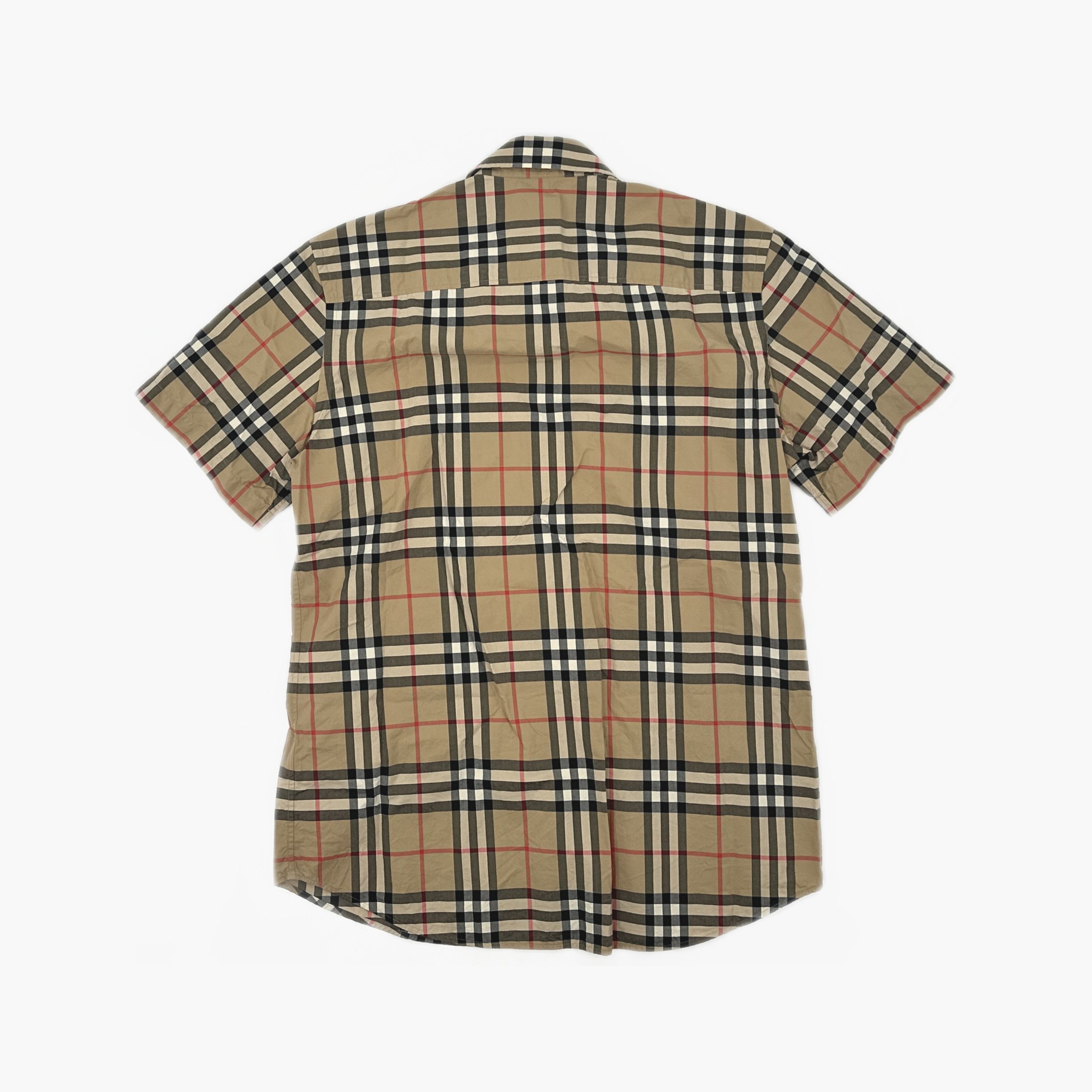 Burberry Burberry Nova Check Short Sleeve Shirt Size M Size US M / EU 48-50 / 2 - 2 Thumbnail