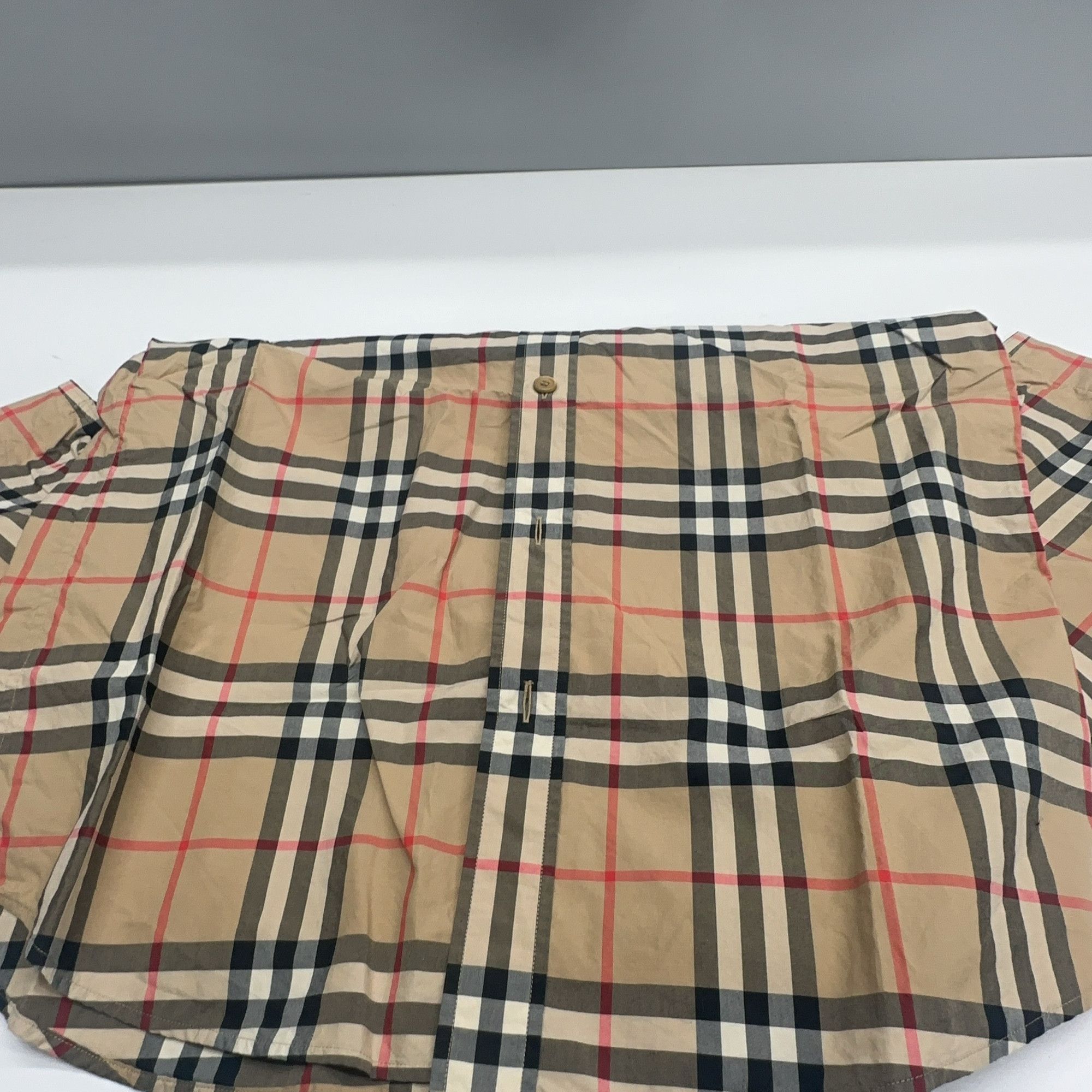 Burberry Burberry Nova Check Short Sleeve Shirt Size M Size US M / EU 48-50 / 2 - 8 Thumbnail
