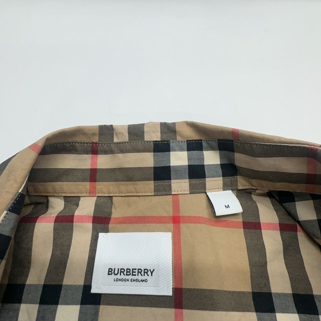 Burberry Burberry Nova Check Short Sleeve Shirt Size M Size US M / EU 48-50 / 2 - 3 Thumbnail