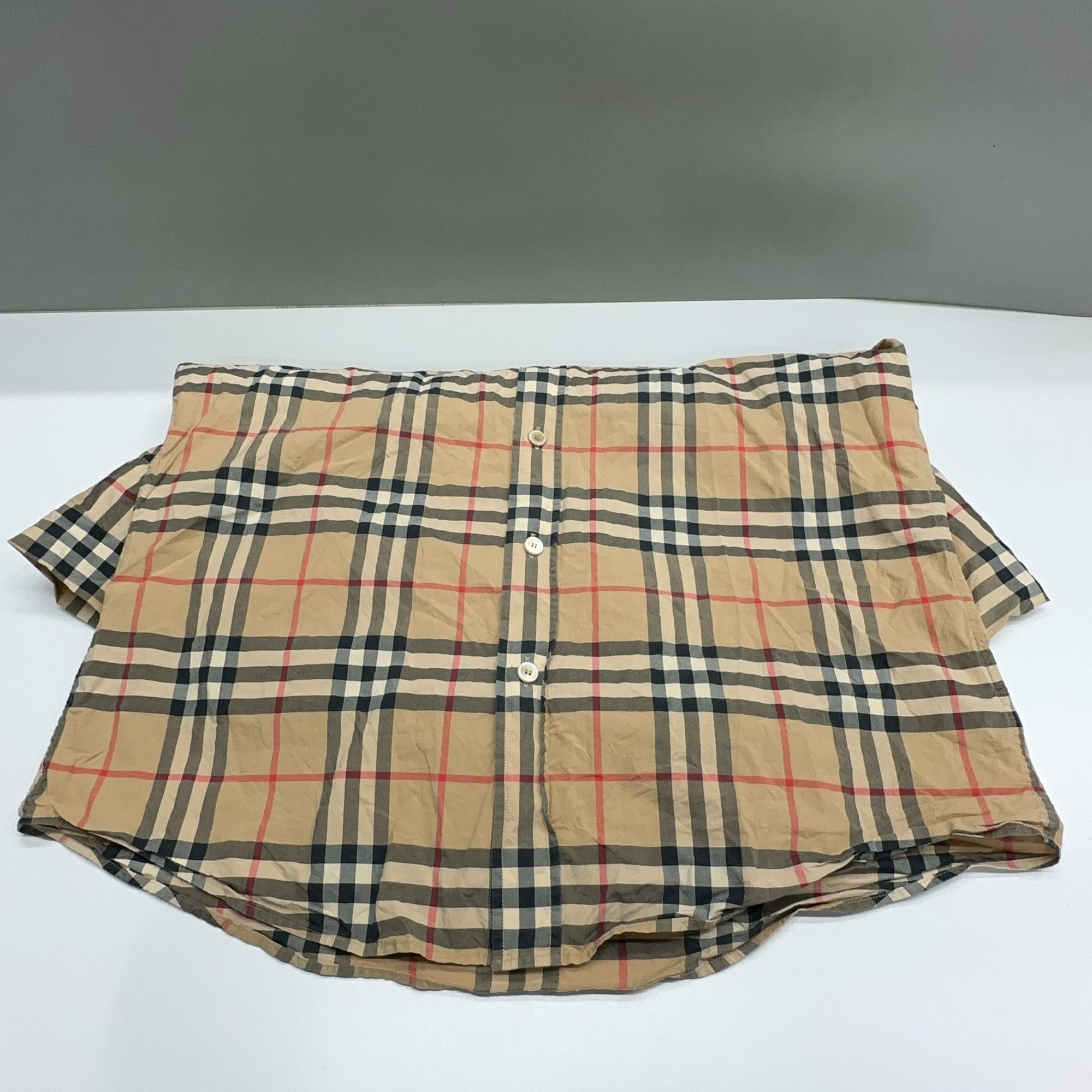 Burberry Burberry Vintage Check Button Up Shirt Size XL Size US XL / EU 56 / 4 - 9 Thumbnail