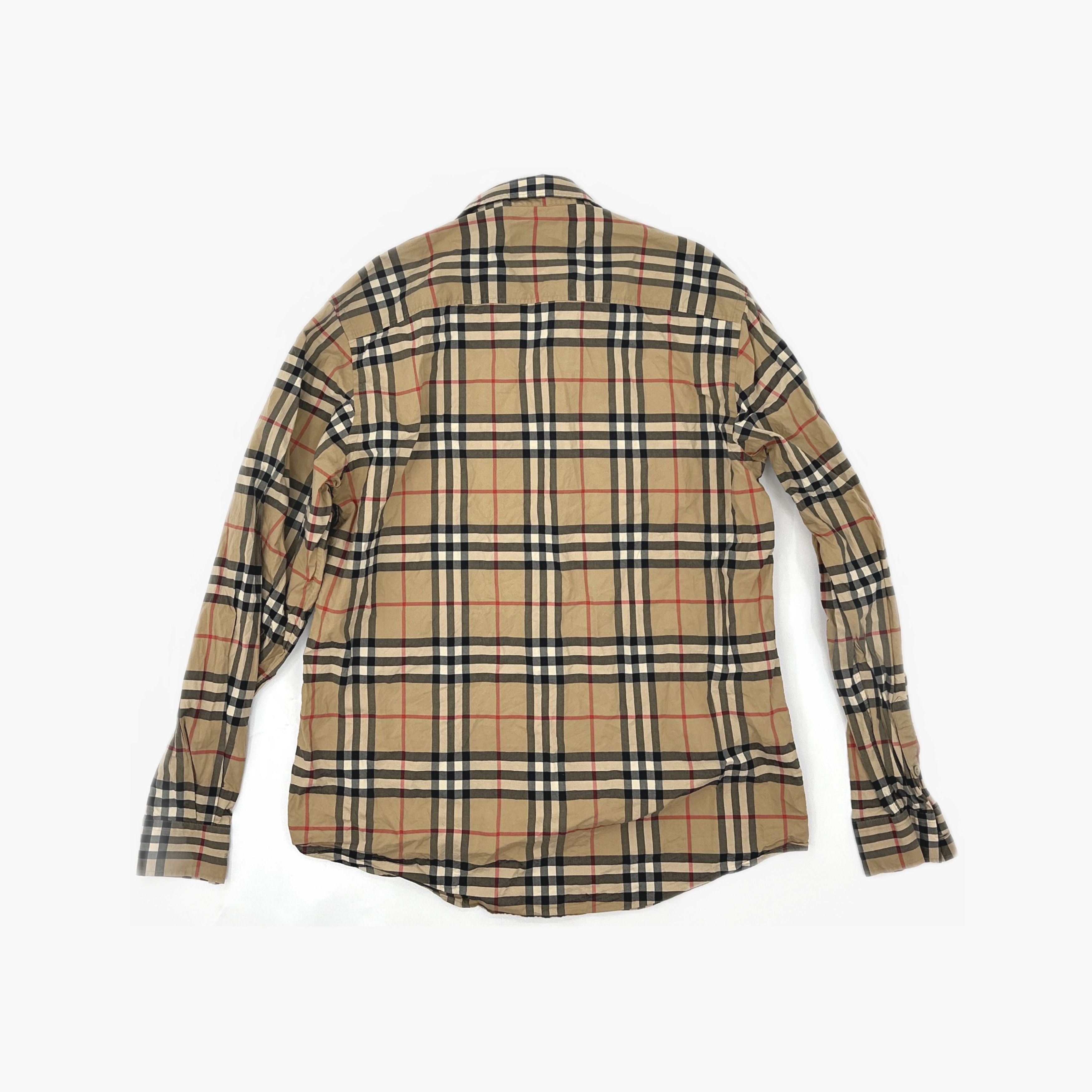 Burberry Burberry Vintage Check Button Up Shirt Size XL Size US XL / EU 56 / 4 - 2 Thumbnail