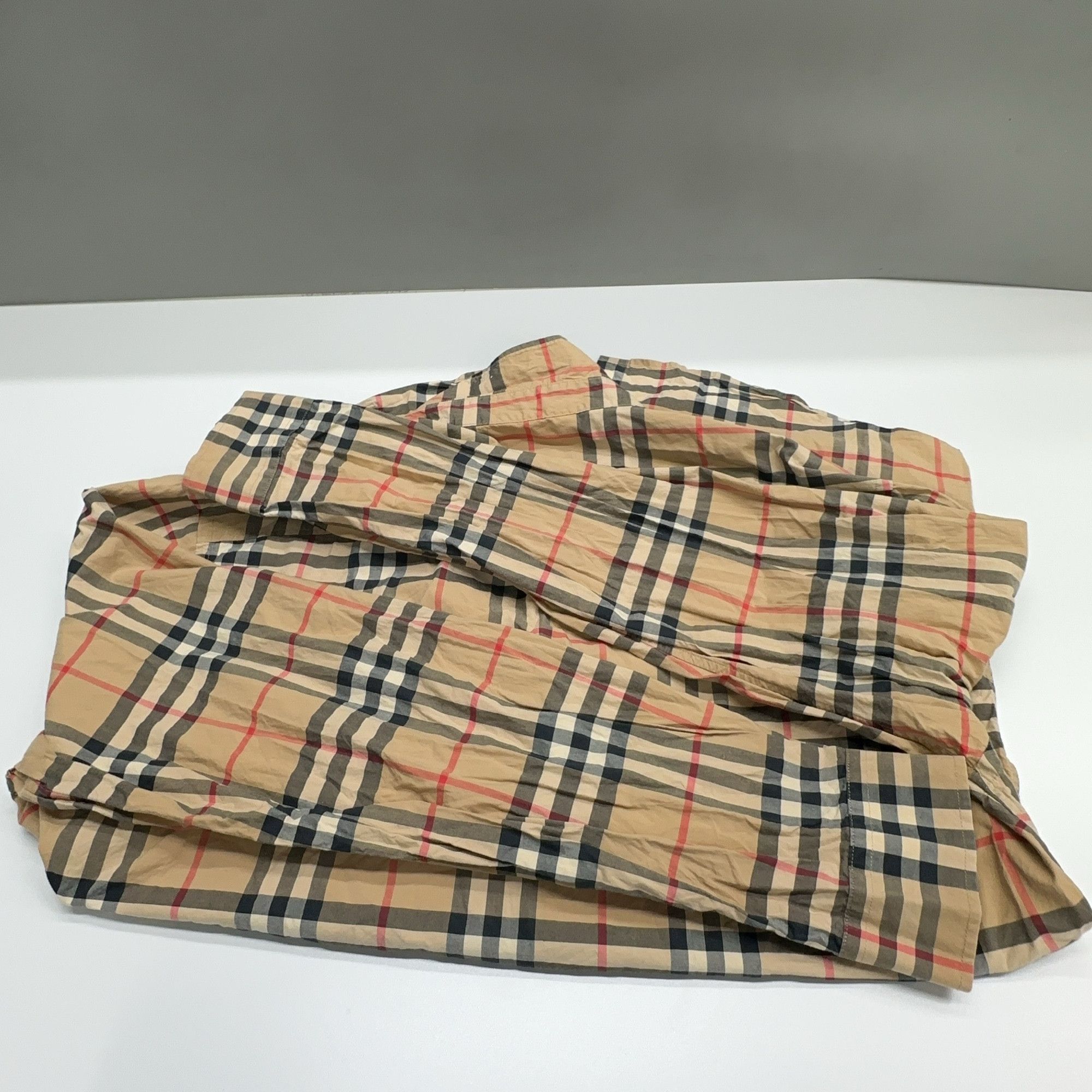 Burberry Burberry Vintage Check Button Up Shirt Size XL Size US XL / EU 56 / 4 - 11 Thumbnail