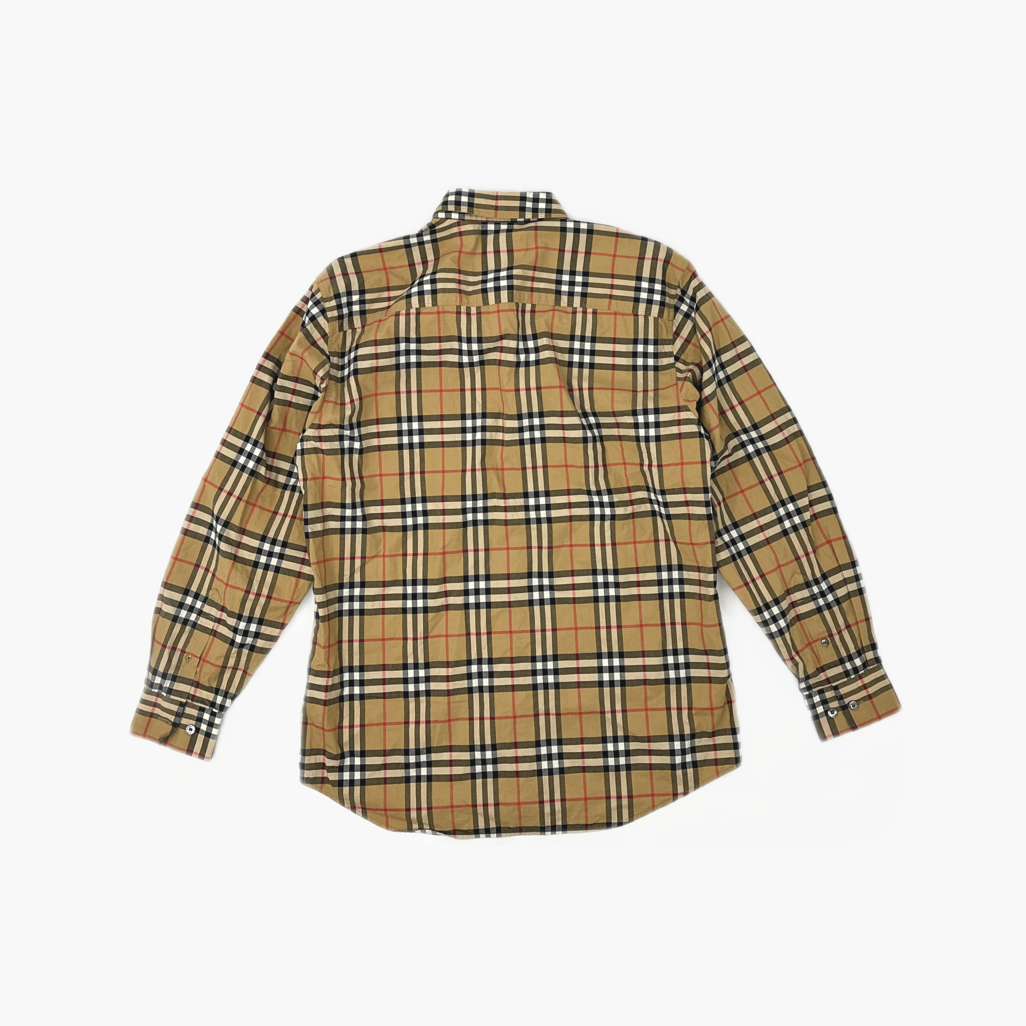 Burberry Burberry Classic Check Button Up Shirt Size M Size US M / EU 48-50 / 2 - 2 Thumbnail