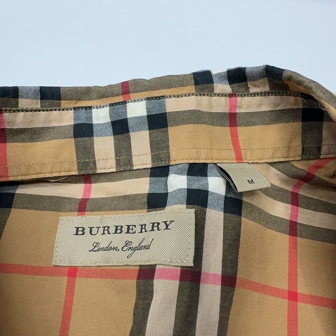 Burberry Burberry Classic Check Button Up Shirt Size M Size US M / EU 48-50 / 2 - 4 Thumbnail