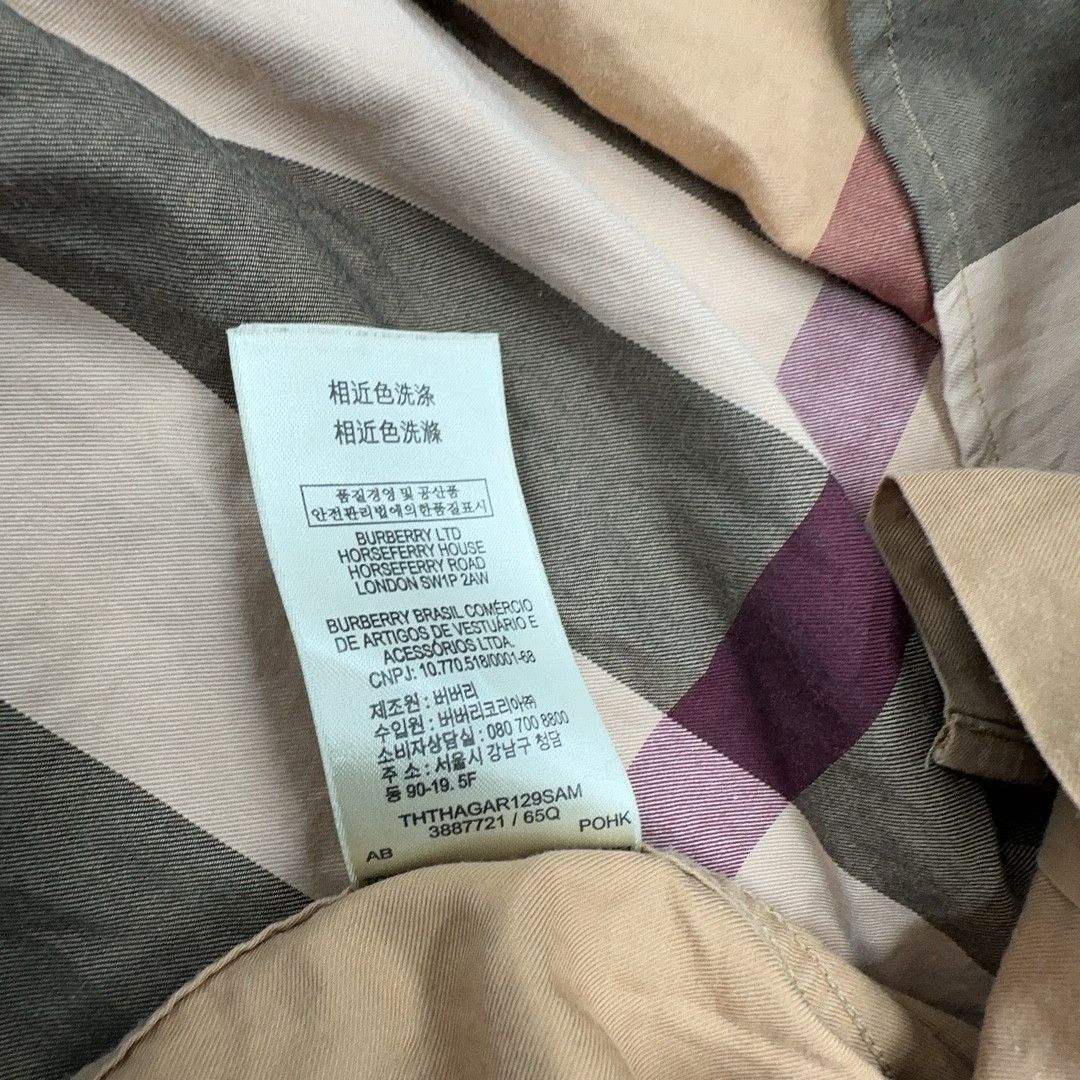 Burberry Burberry Brit Check Long Sleeve Shirt Size L Size US L / EU 52-54 / 3 - 4 Thumbnail