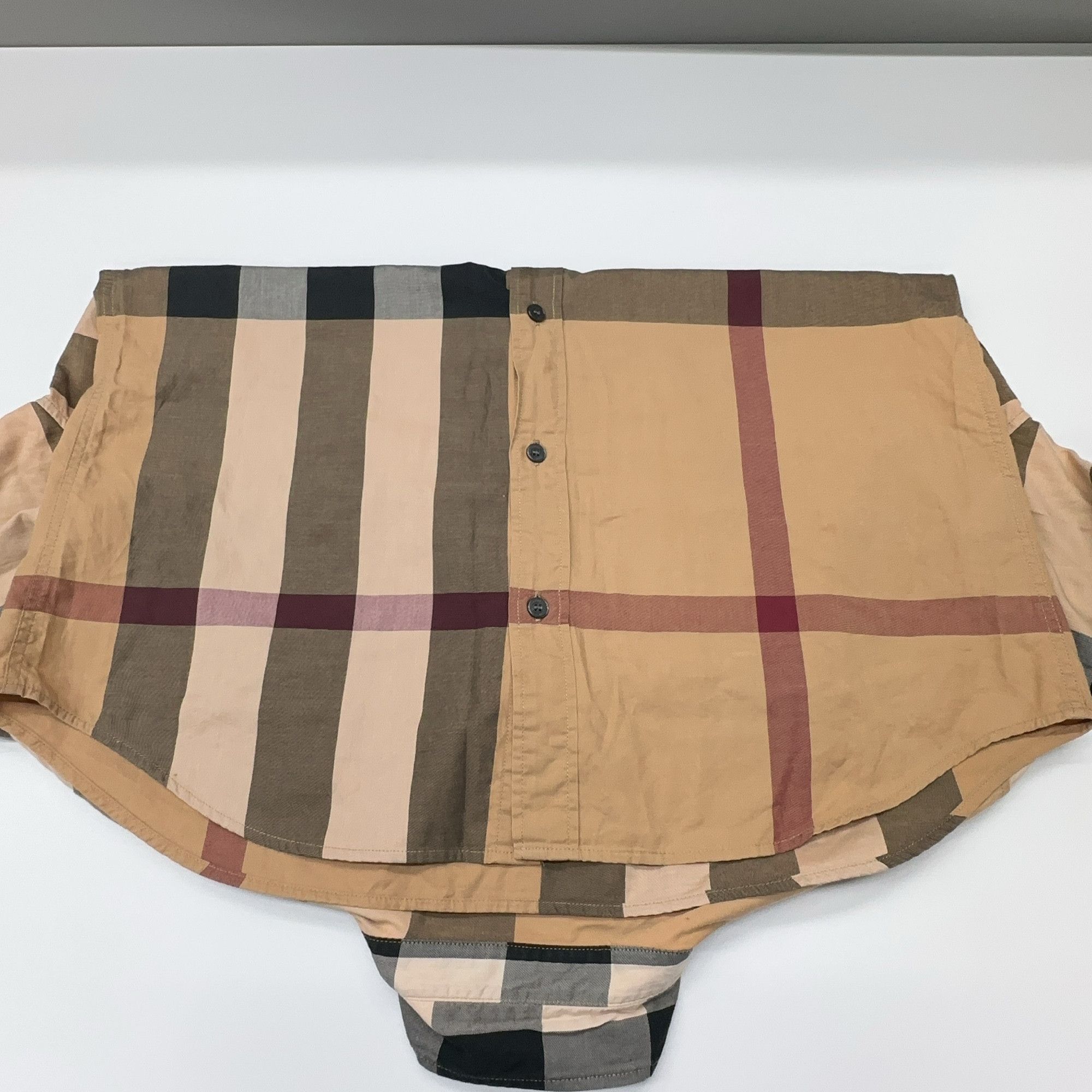 Burberry Burberry Brit Check Long Sleeve Shirt Size L Size US L / EU 52-54 / 3 - 9 Thumbnail