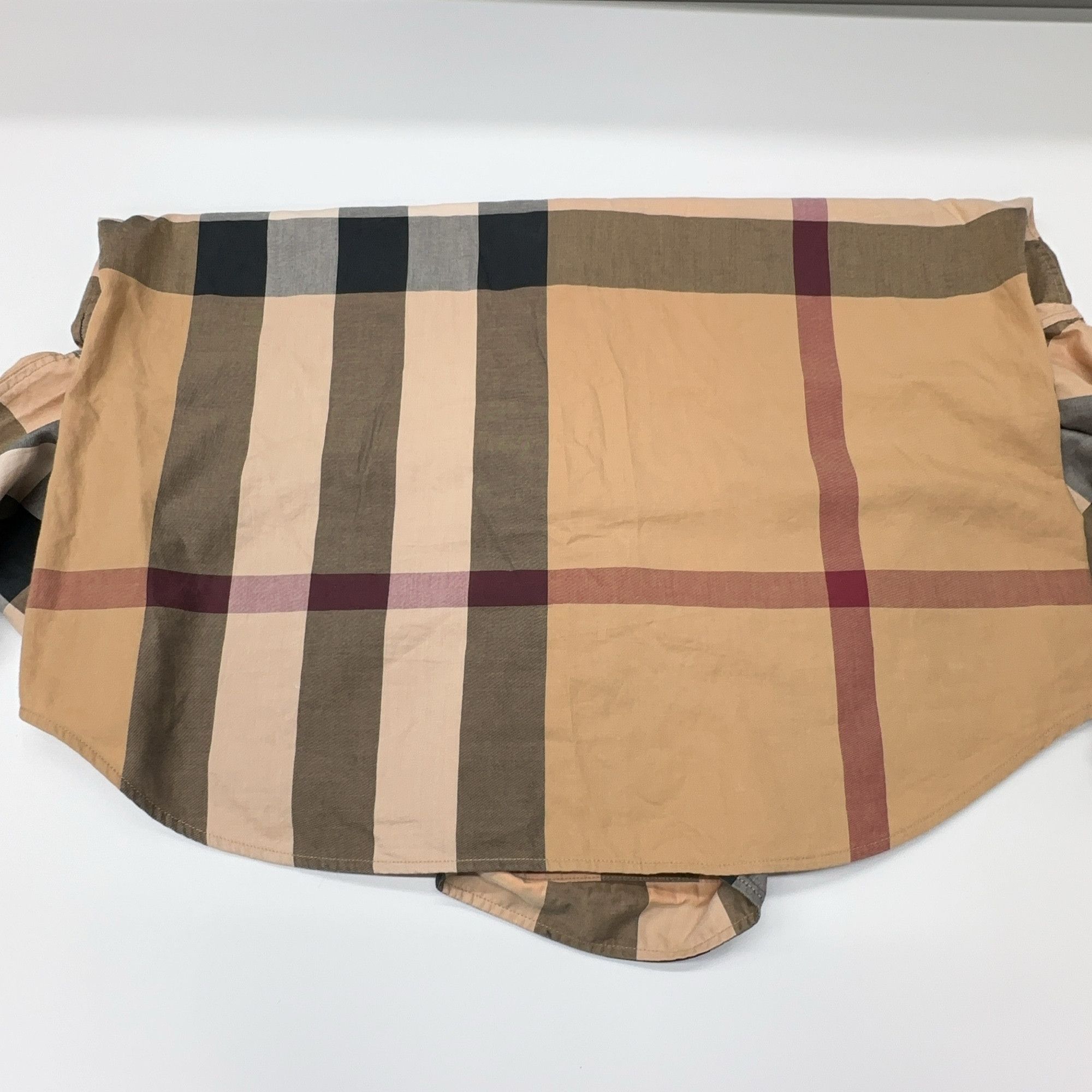 Burberry Burberry Brit Check Long Sleeve Shirt Size L Size US L / EU 52-54 / 3 - 13 Thumbnail