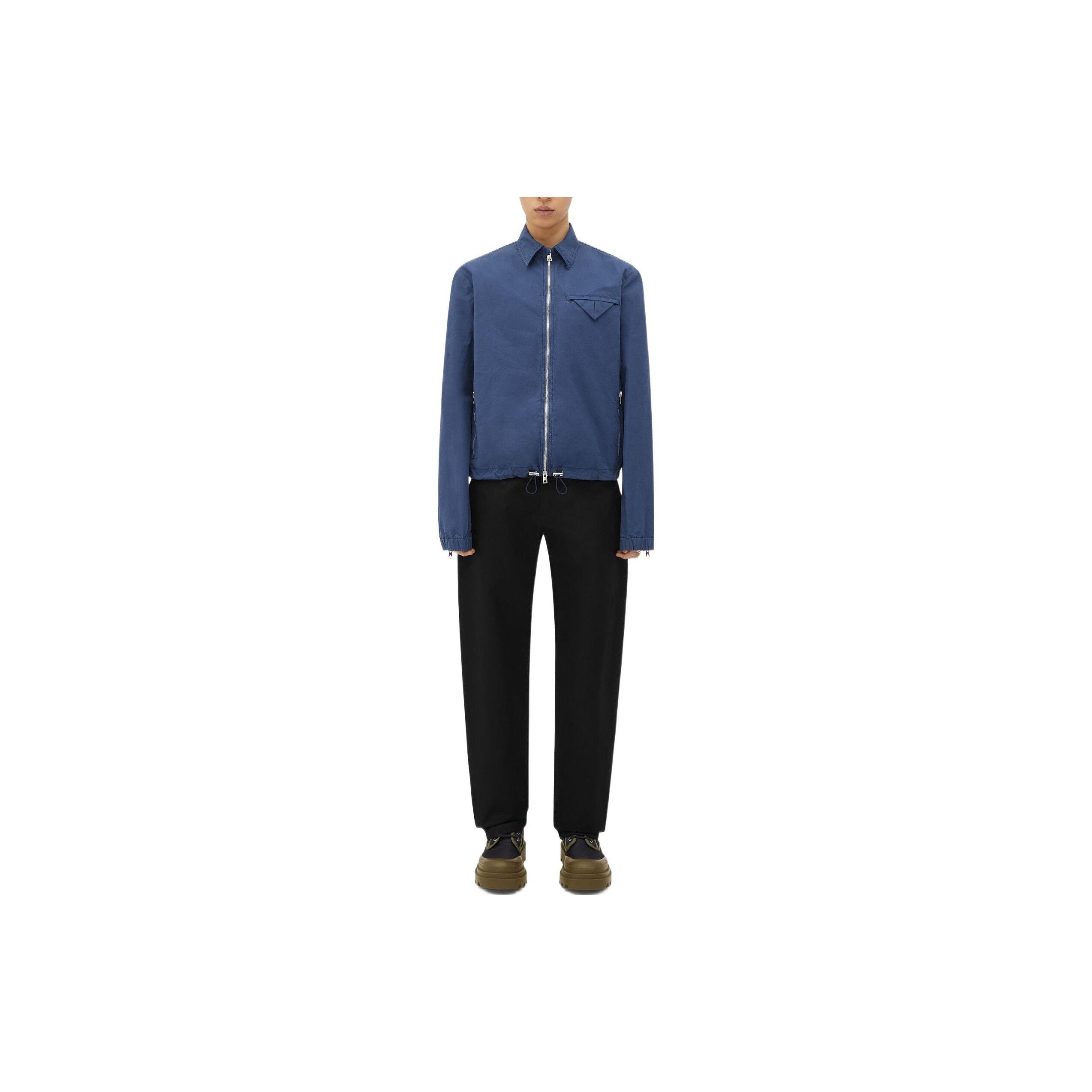 Bottega Veneta Bottega Veneta Triangle Patch Zip Jacket Size M Size US M / EU 48-50 / 2 - 14 Thumbnail