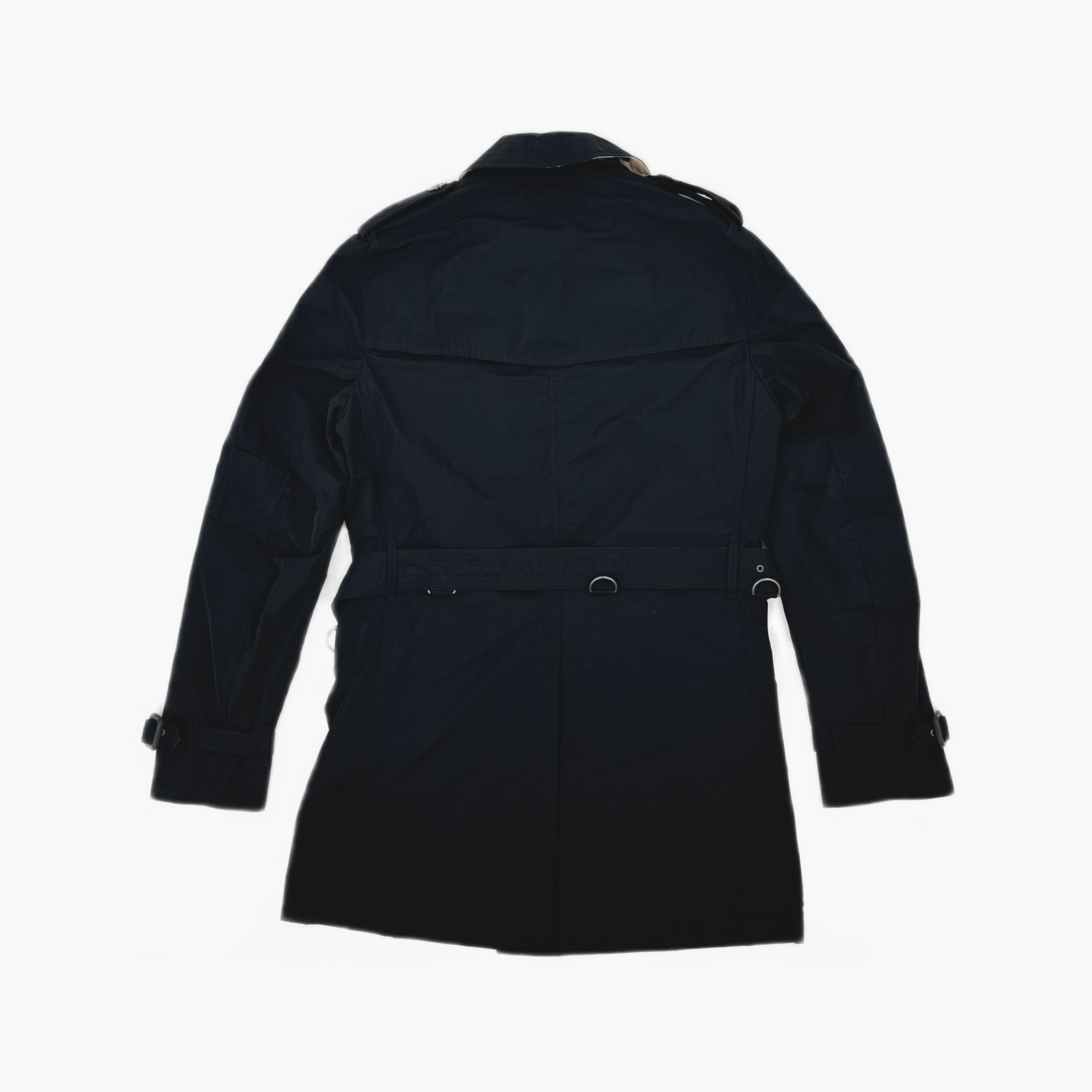 Burberry Burberry Brit Black Trench Coat Size M Size M / US 6-8 / IT 42-44 - 2 Thumbnail
