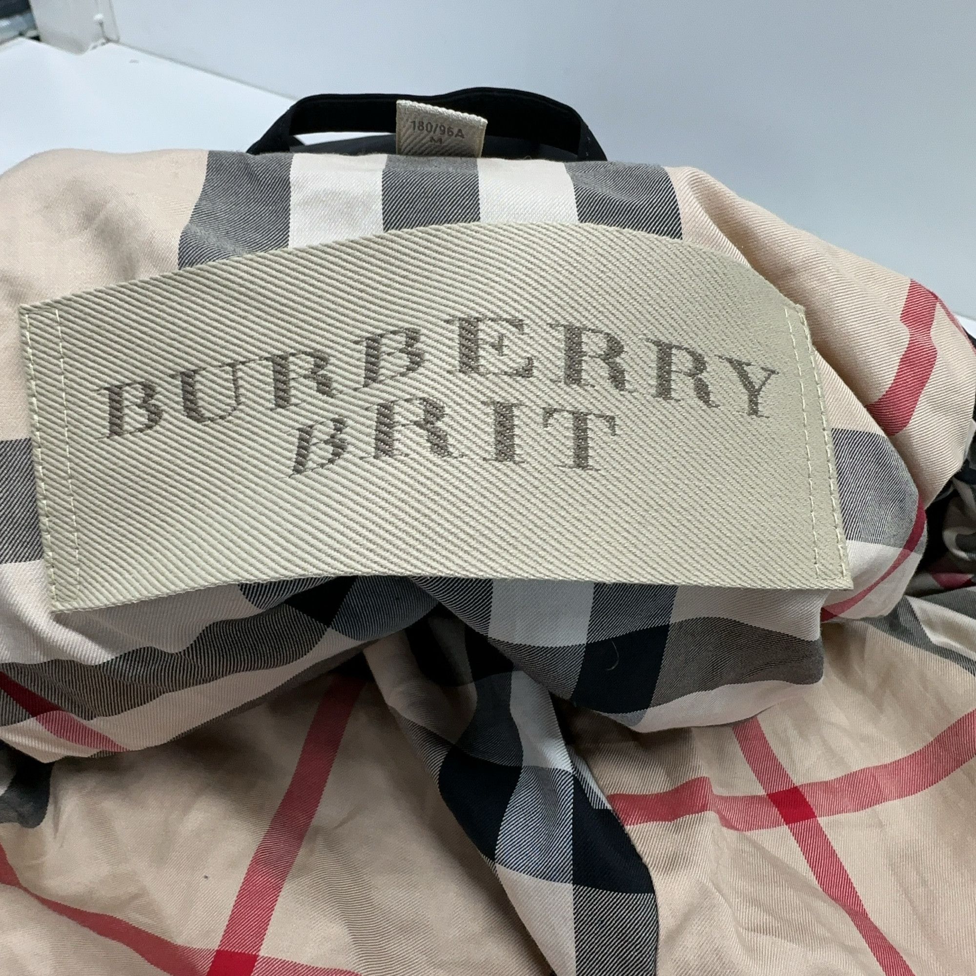 Burberry Burberry Brit Black Trench Coat Size M Size M / US 6-8 / IT 42-44 - 4 Thumbnail