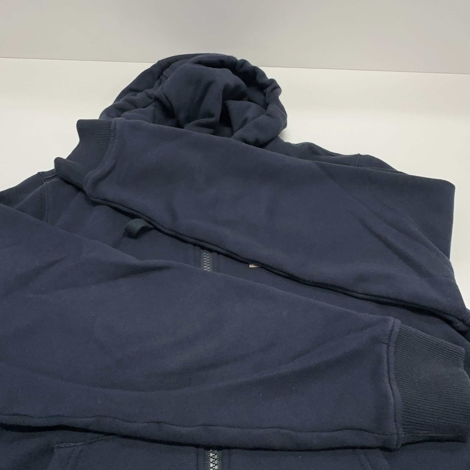 Burberry Burberry Logo Patch Zip-Up Hoodie Navy Size S Size US S / EU 44-46 / 1 - 10 Thumbnail