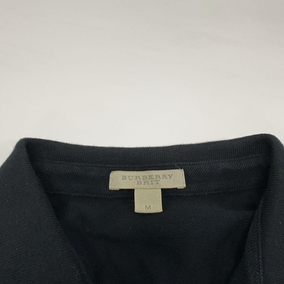 Burberry Burberry Black Logo Polo Shirt Size M Size US M / EU 48-50 / 2 - 4 Thumbnail