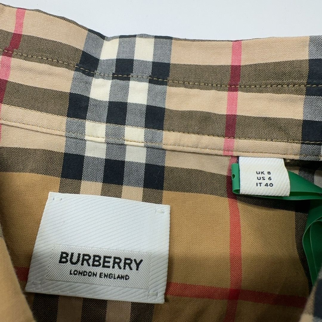 Burberry Burberry Check Cotton Shirt Size IT 40 Size S / US 4 / IT 40 - 4 Thumbnail