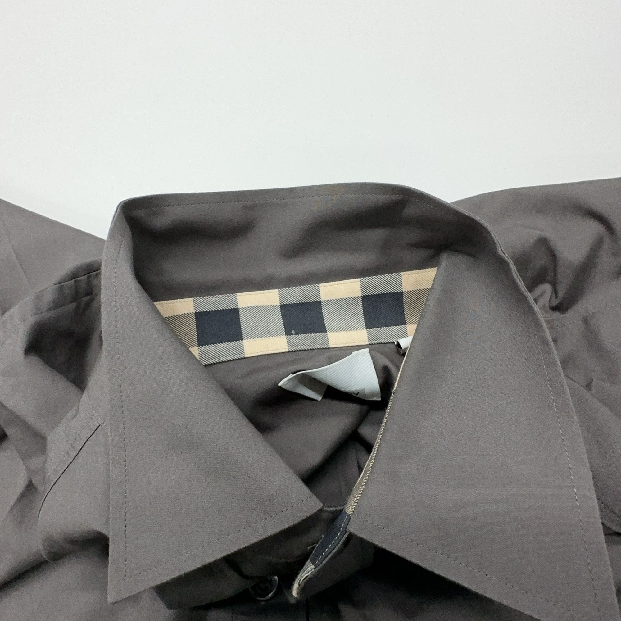 Burberry Burberry Check Collar Button Up Shirt Size S Size US S / EU 44-46 / 1 - 5 Thumbnail