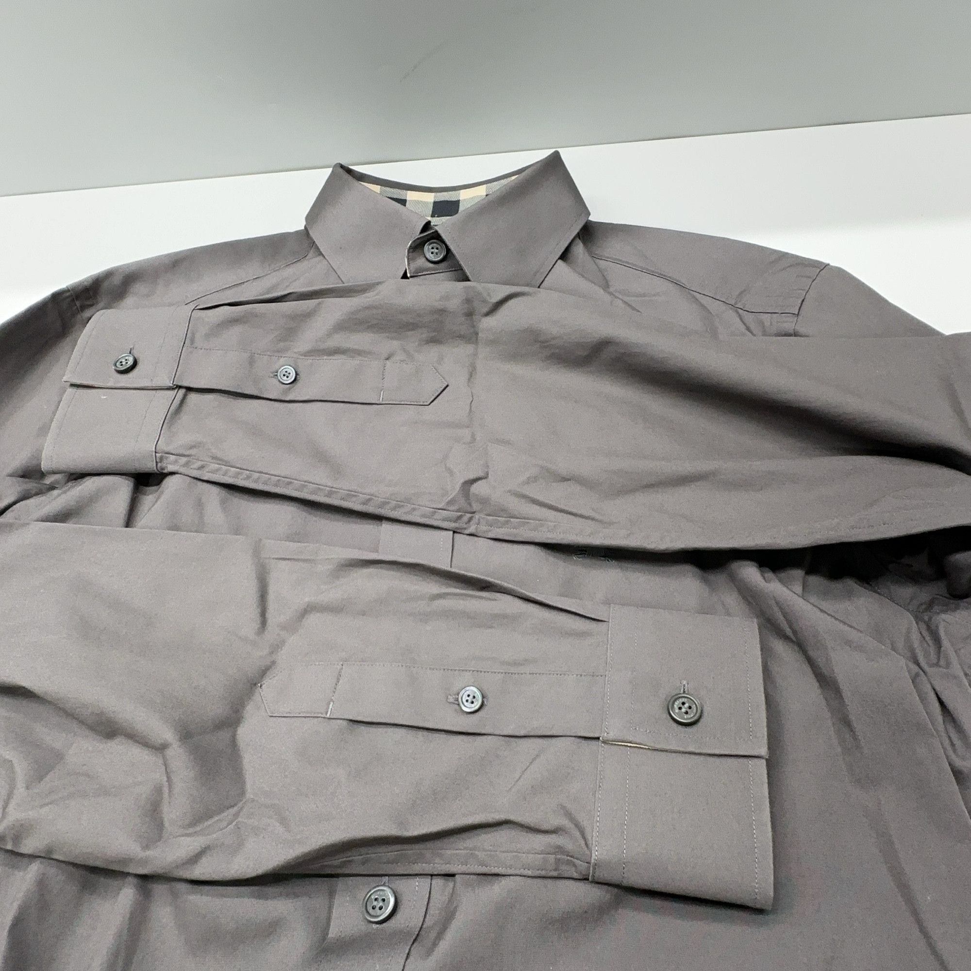 Burberry Burberry Check Collar Button Up Shirt Size S Size US S / EU 44-46 / 1 - 6 Thumbnail