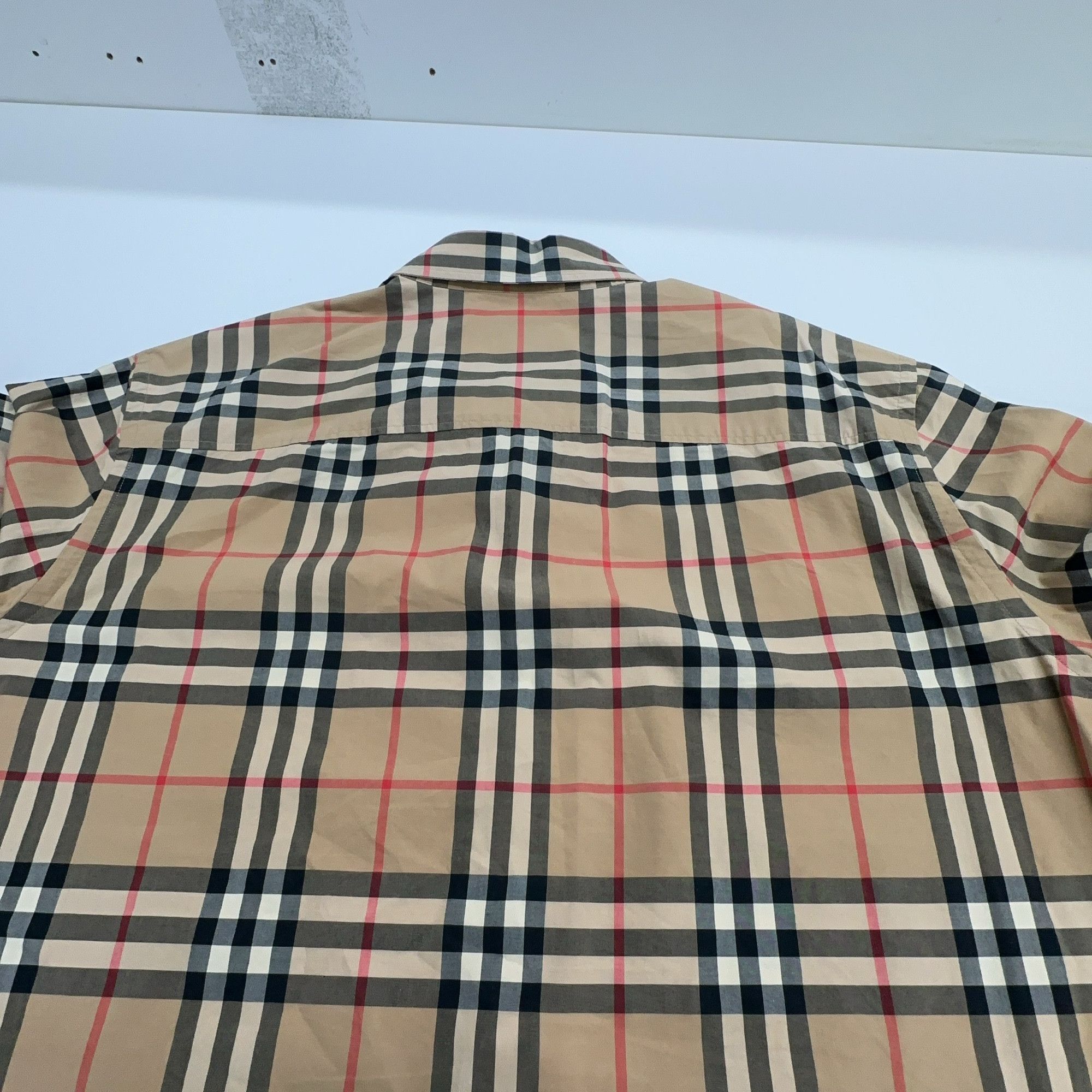 Burberry Burberry Check Button Up Shirt Size L Size US L / EU 52-54 / 3 - 9 Thumbnail