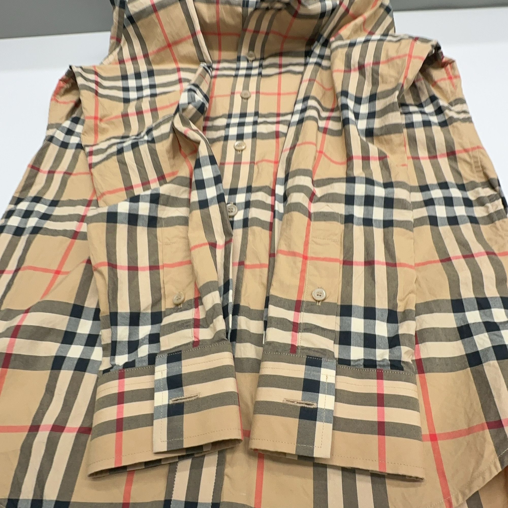 Burberry Burberry Classic Check Button Up Shirt Size XS Size US XS / EU 42 / 0 - 8 Thumbnail