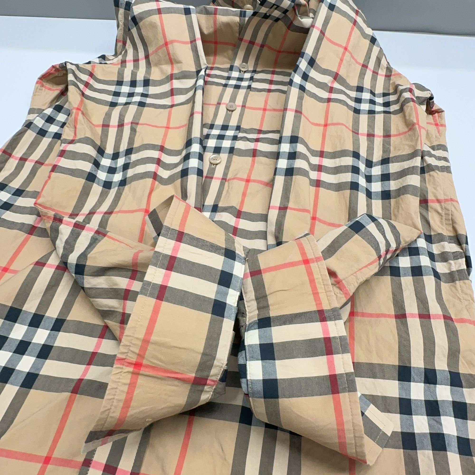 Burberry Burberry Classic Check Button Up Shirt Size XS Size US XS / EU 42 / 0 - 9 Thumbnail