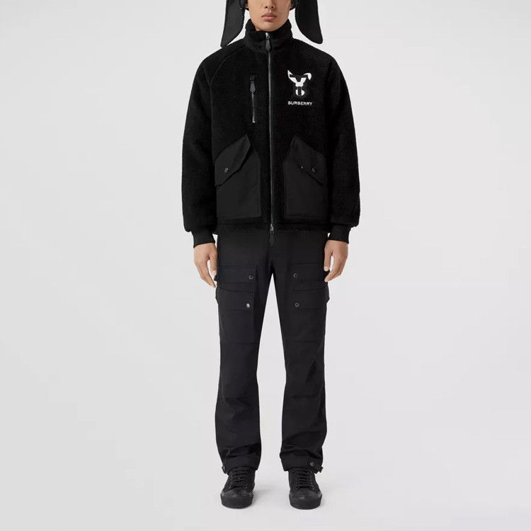 Burberry Burberry Rabbit Appliqué Fleece Jacket Size S Size US S / EU 44-46 / 1 - 10 Thumbnail
