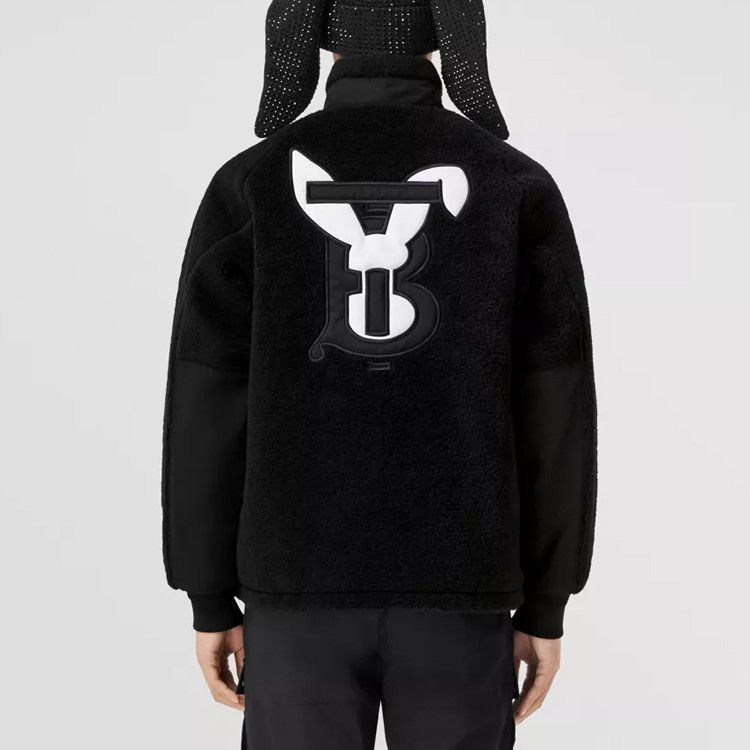 Burberry Burberry Rabbit Appliqué Fleece Jacket Size S Size US S / EU 44-46 / 1 - 12 Thumbnail