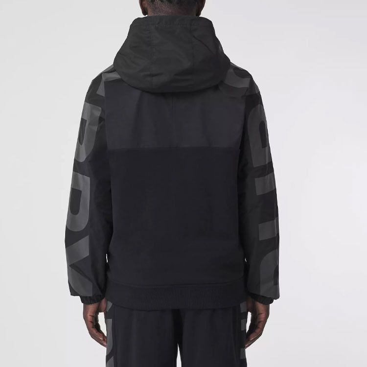 Burberry Burberry Logo Print Hooded Jacket Size S Size US S / EU 44-46 / 1 - 15 Thumbnail