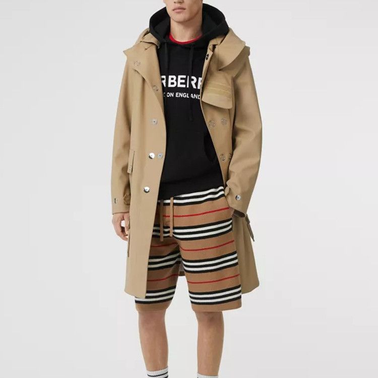 Burberry Burberry Logo Hoodie Size L Size US L / EU 52-54 / 3 - 11 Thumbnail
