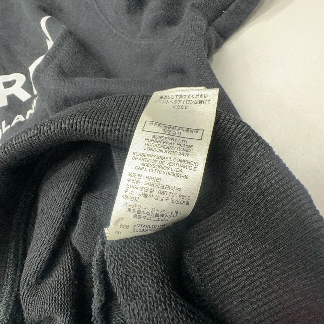 Burberry Burberry Logo Hoodie Size L Size US L / EU 52-54 / 3 - 3 Thumbnail