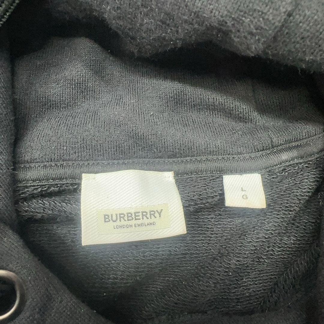 Burberry Burberry Logo Hoodie Size L Size US L / EU 52-54 / 3 - 4 Thumbnail