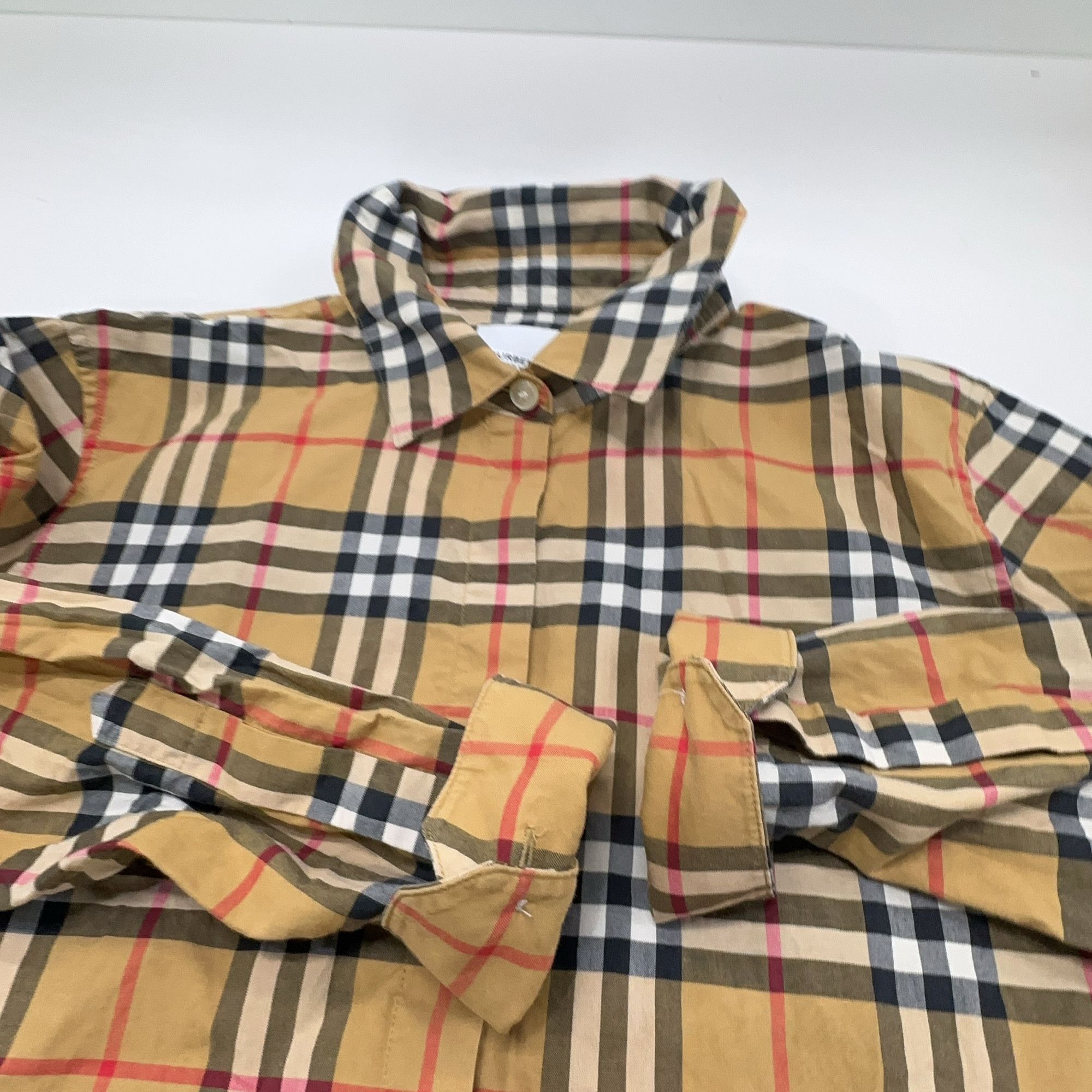 Burberry Burberry Vintage Check Button Up Shirt Size IT 38 Size XS / US 0-2 / IT 36-38 - 7 Thumbnail