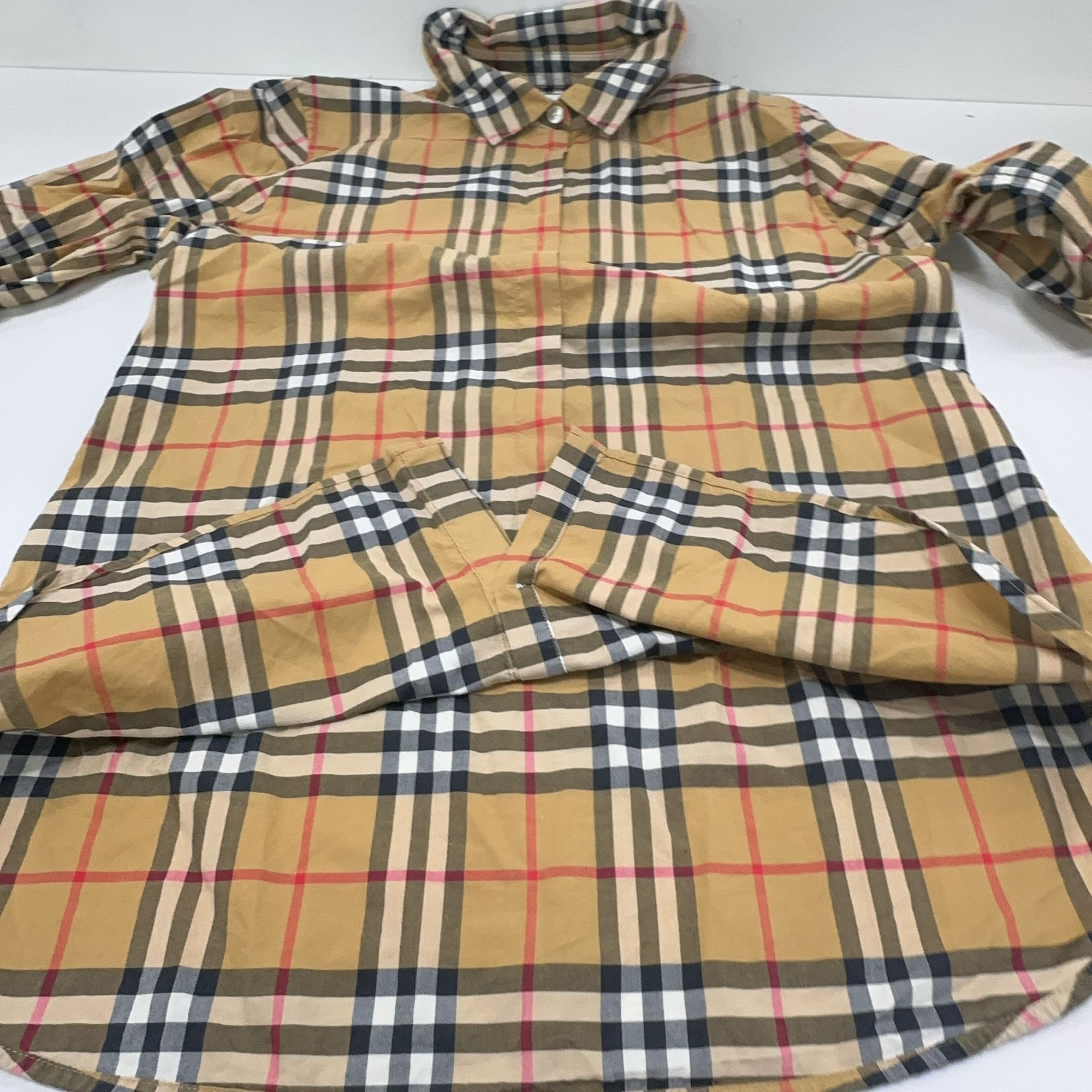 Burberry Burberry Vintage Check Button Up Shirt Size IT 38 Size XS / US 0-2 / IT 36-38 - 6 Thumbnail